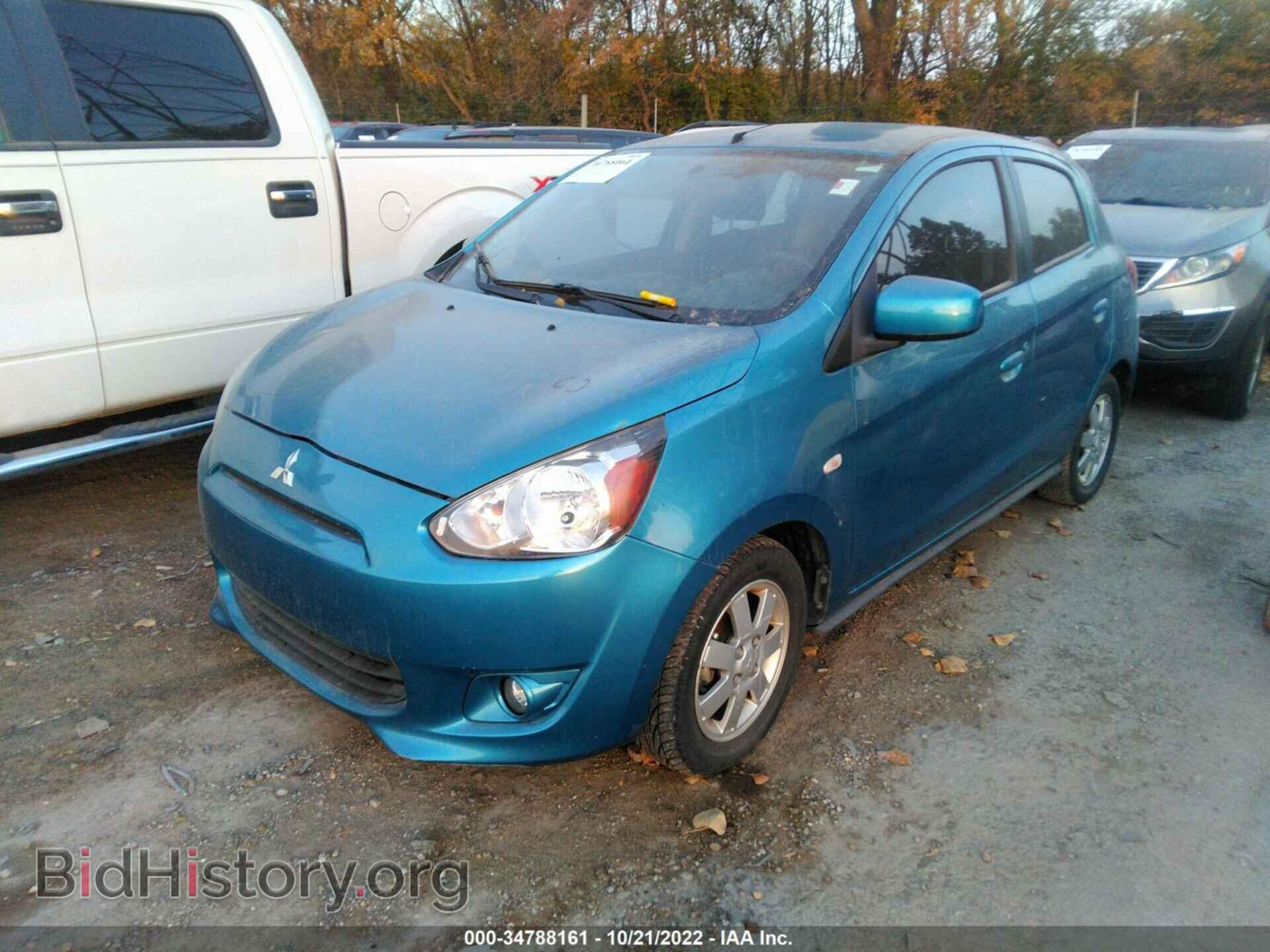 2014 MITSUBISHI MIRAGE - VIN: ML32A4HJ0EH005592 - Фото 2