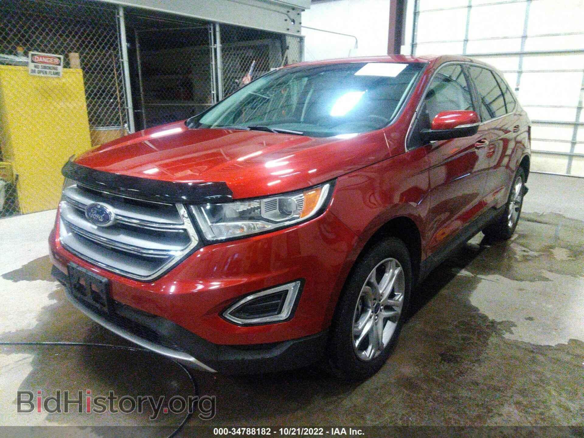 2015 FORD EDGE - VIN: 2FMTK4K89FBC39759 - Photo 2