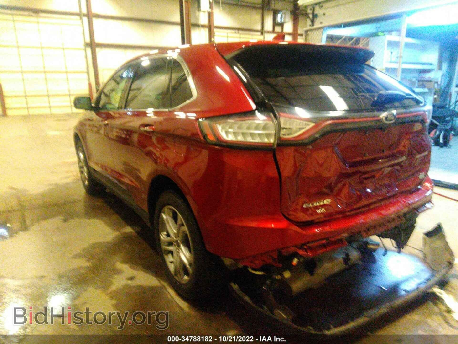 2015 FORD EDGE - VIN: 2FMTK4K89FBC39759 - Photo 3