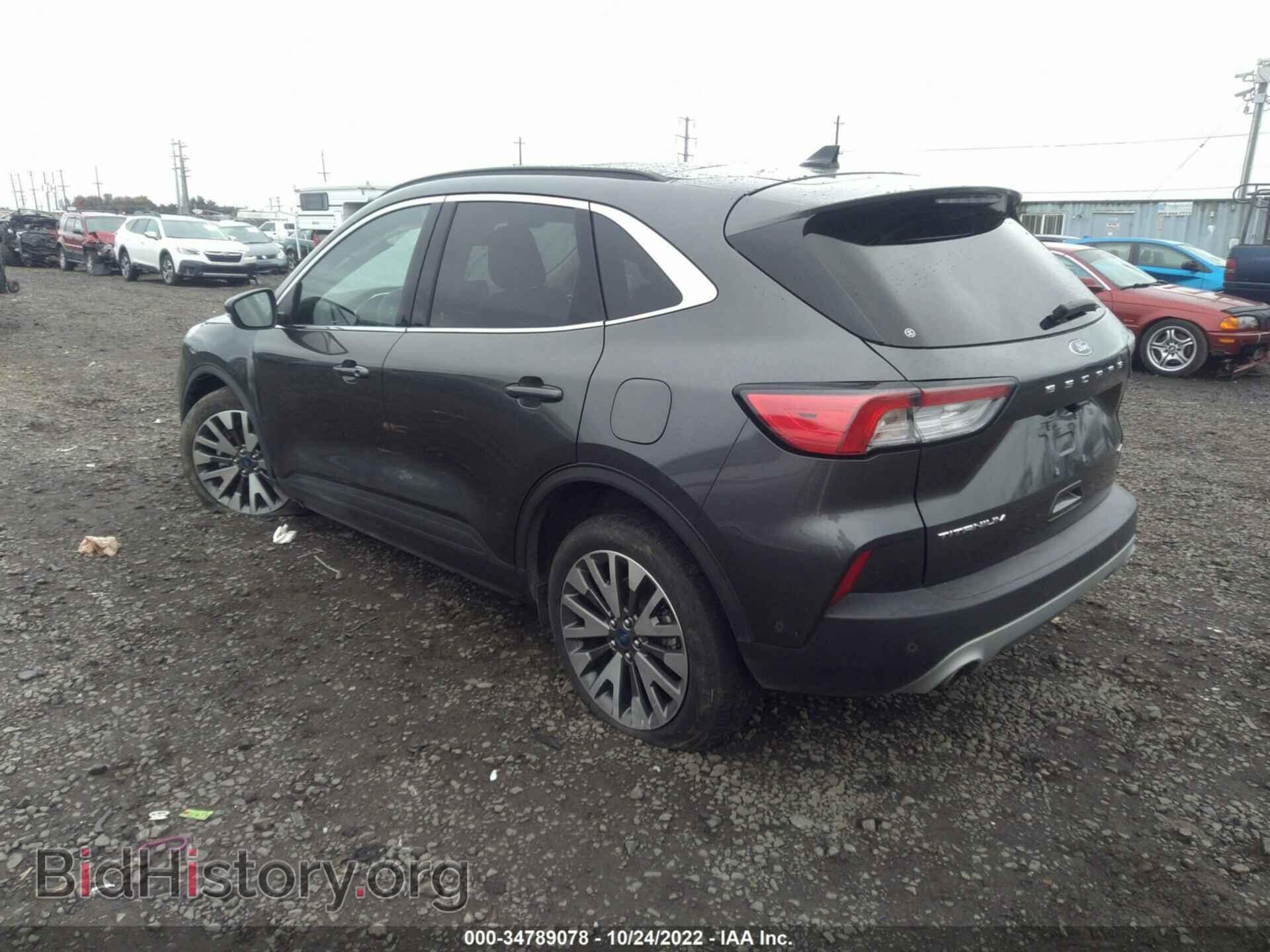 2020 FORD ESCAPE - VIN: 1FMCU9DZ6LUA85045 - Фото 3