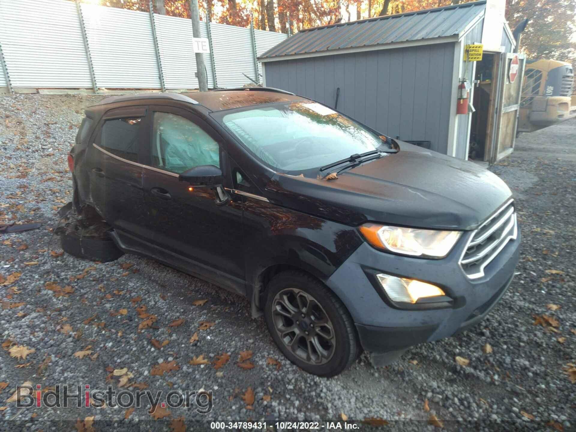 Фотография MAJ6S3KL6KC250573 - FORD ECOSPORT 2019