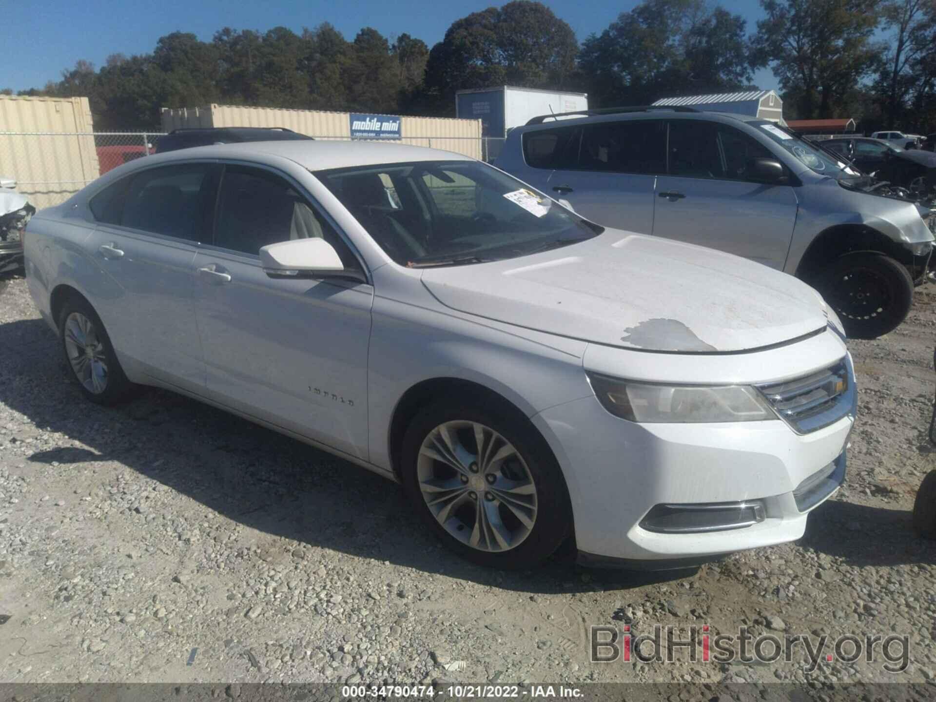 Photo 1G1125S39EU110993 - CHEVROLET IMPALA 2014