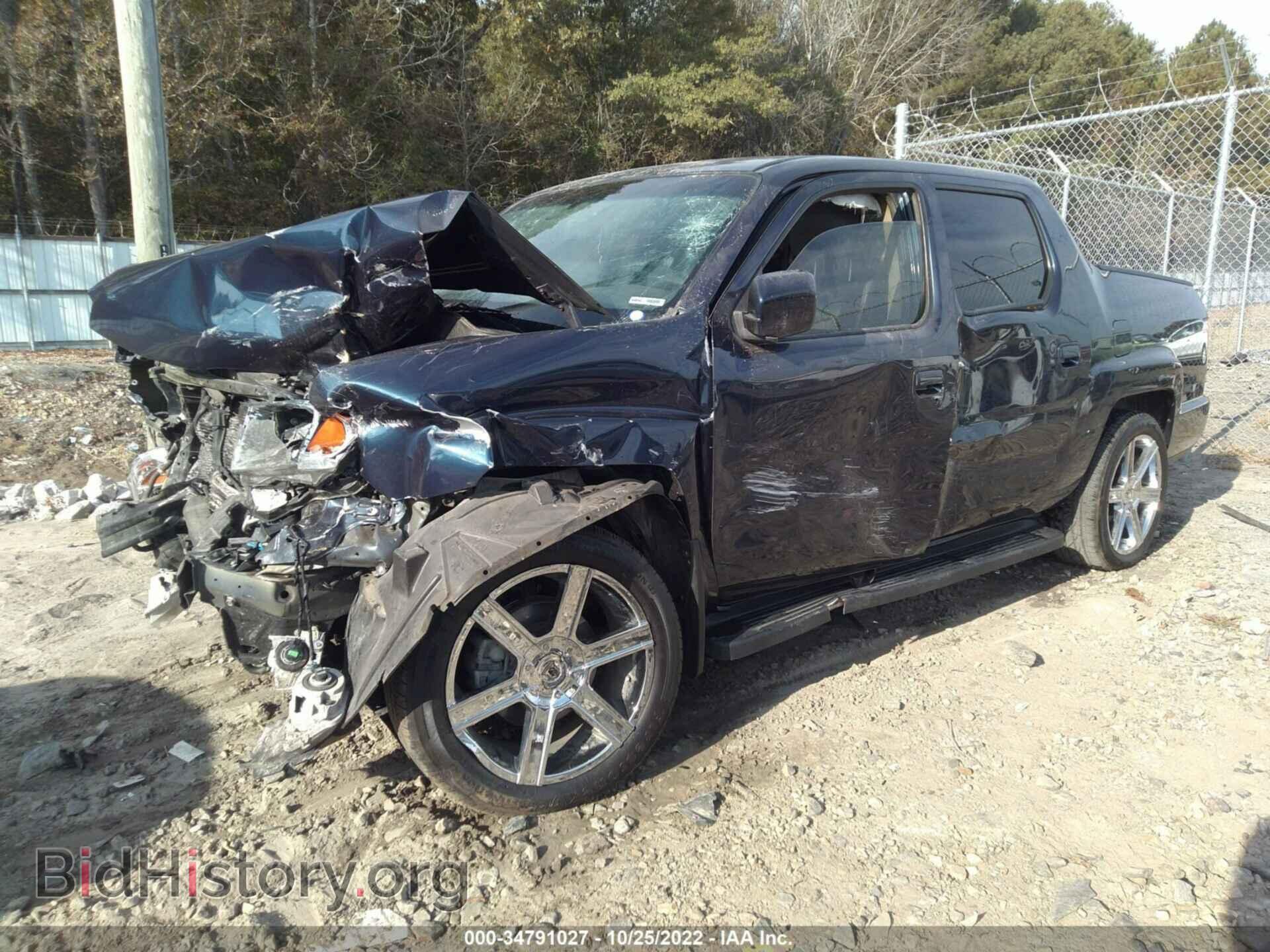 2011 HONDA RIDGELINE - VIN: 5FPYK1F55BB454701 - Фото 2