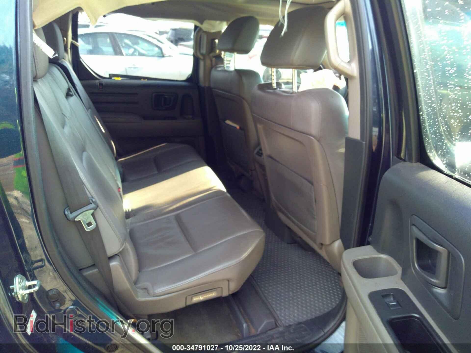 2011 HONDA RIDGELINE - VIN: 5FPYK1F55BB454701 - Фото 8