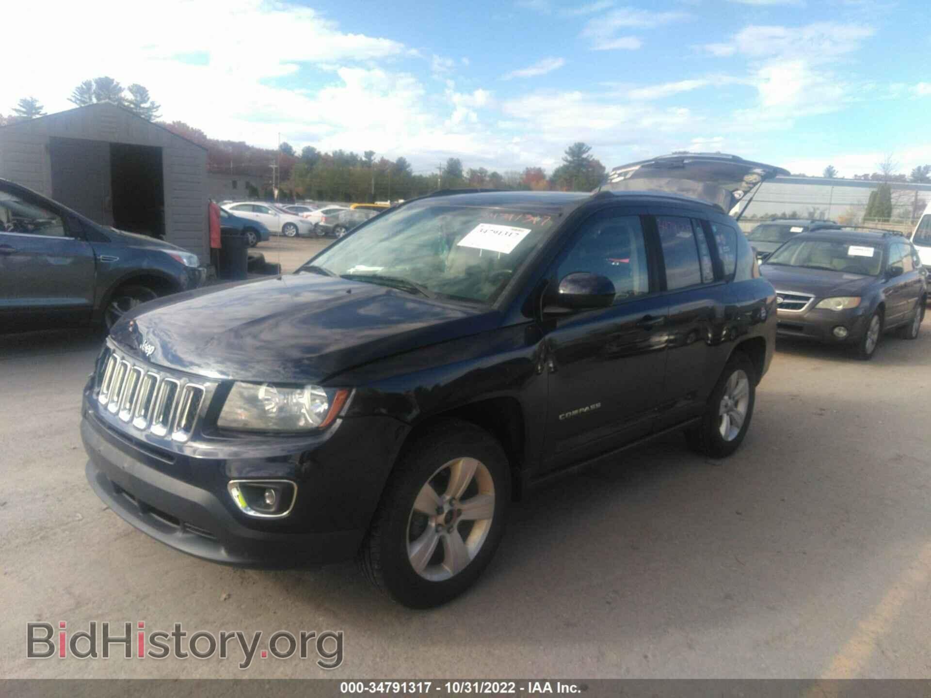 2015 JEEP COMPASS - VIN: 1C4NJDEB7FD412986 - Фото 2