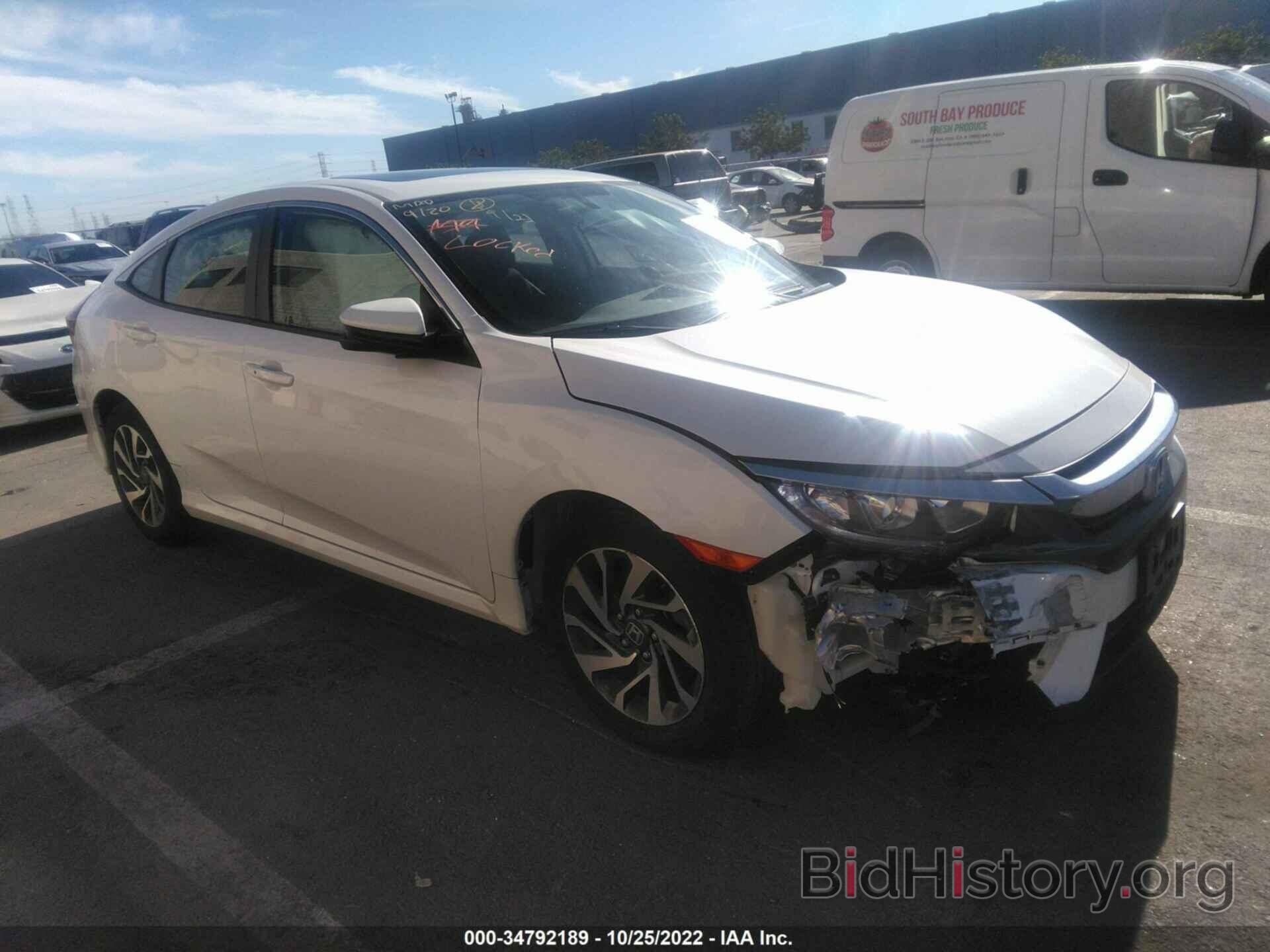 Photo 19XFC2F7XGE220152 - HONDA CIVIC SEDAN 2016