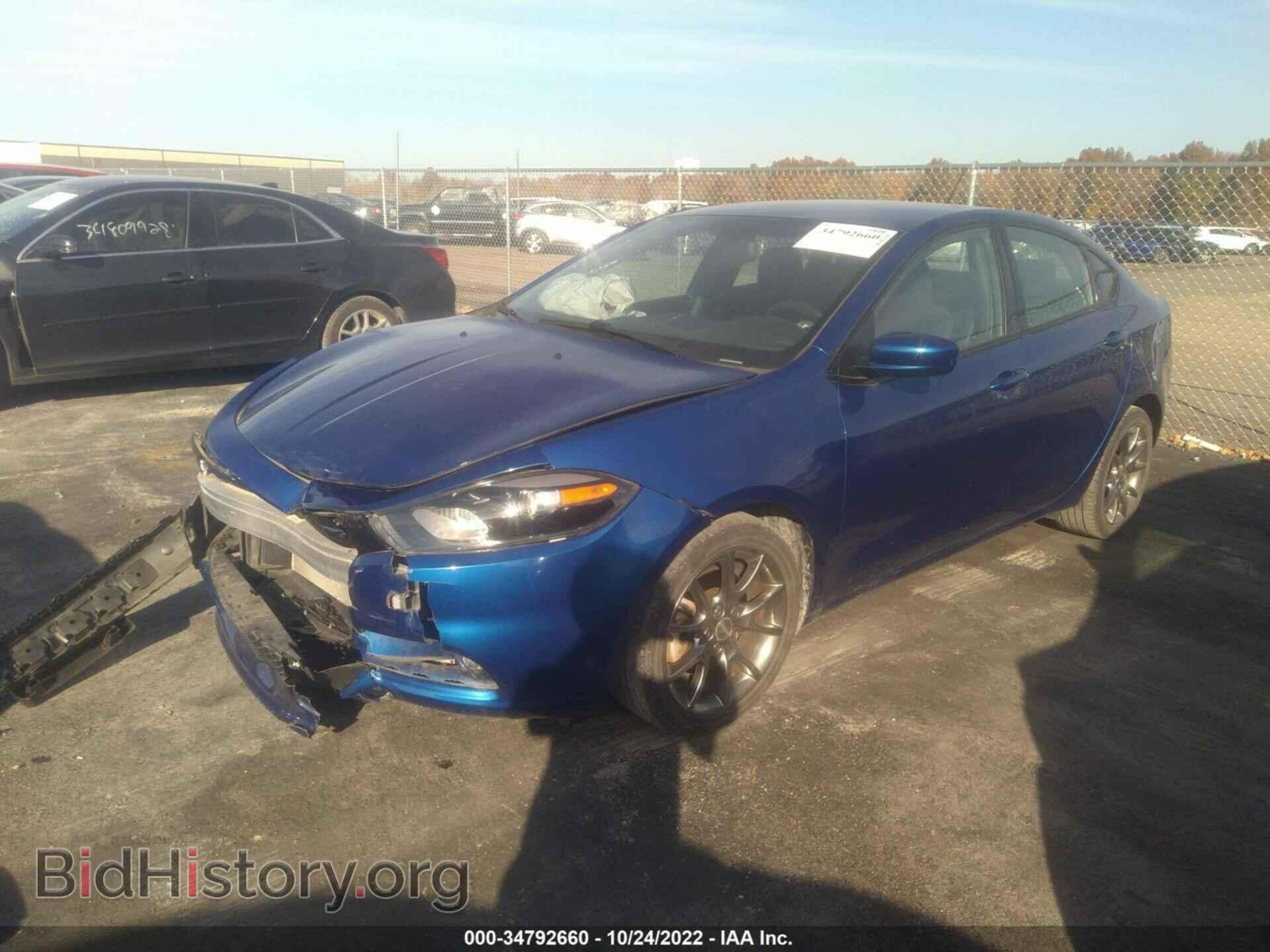2014 DODGE DART - VIN: 1C3CDFBB5ED868227 - Фото 2