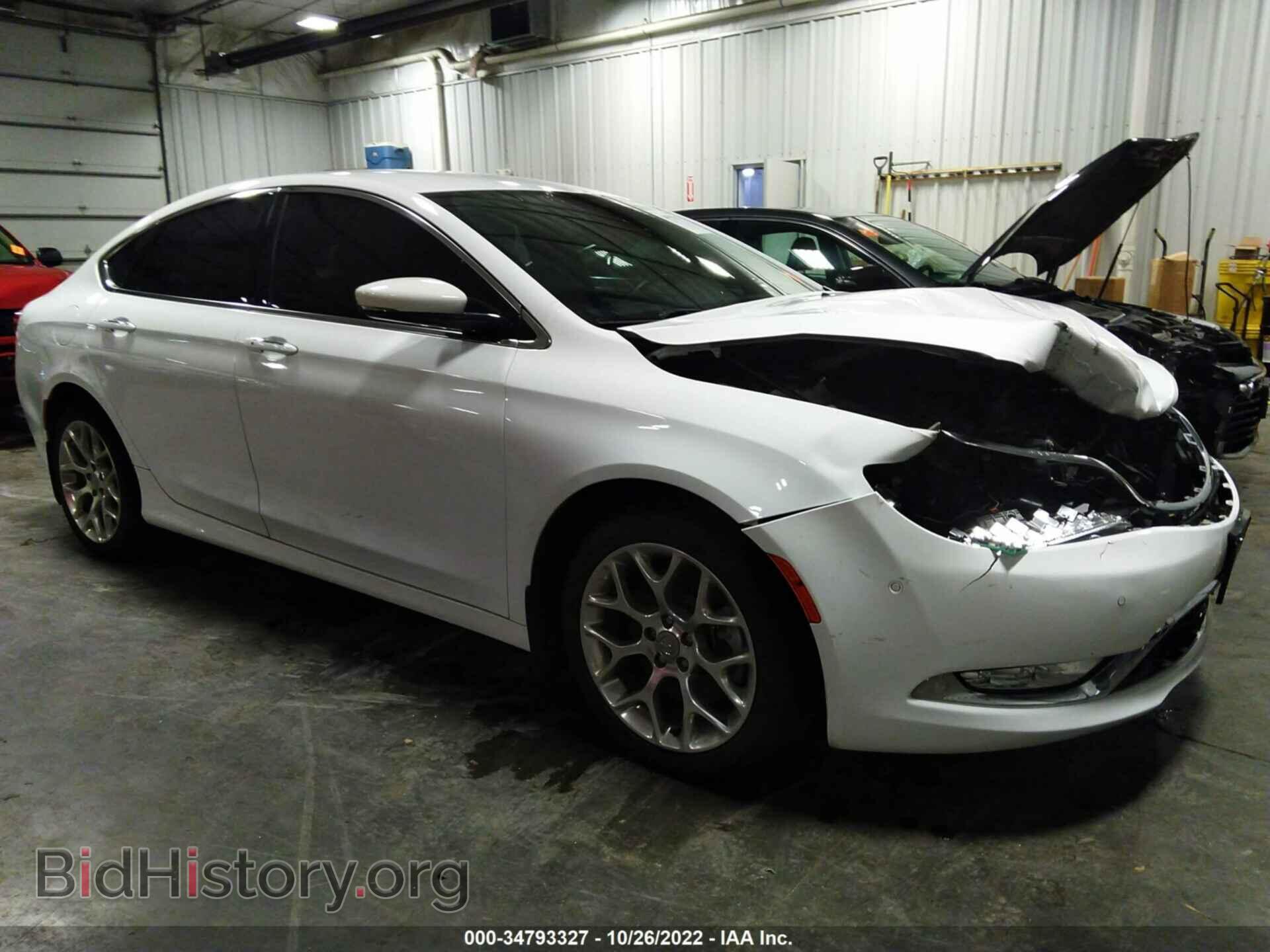 Фотография 1C3CCCEG3FN567282 - CHRYSLER 200 2015