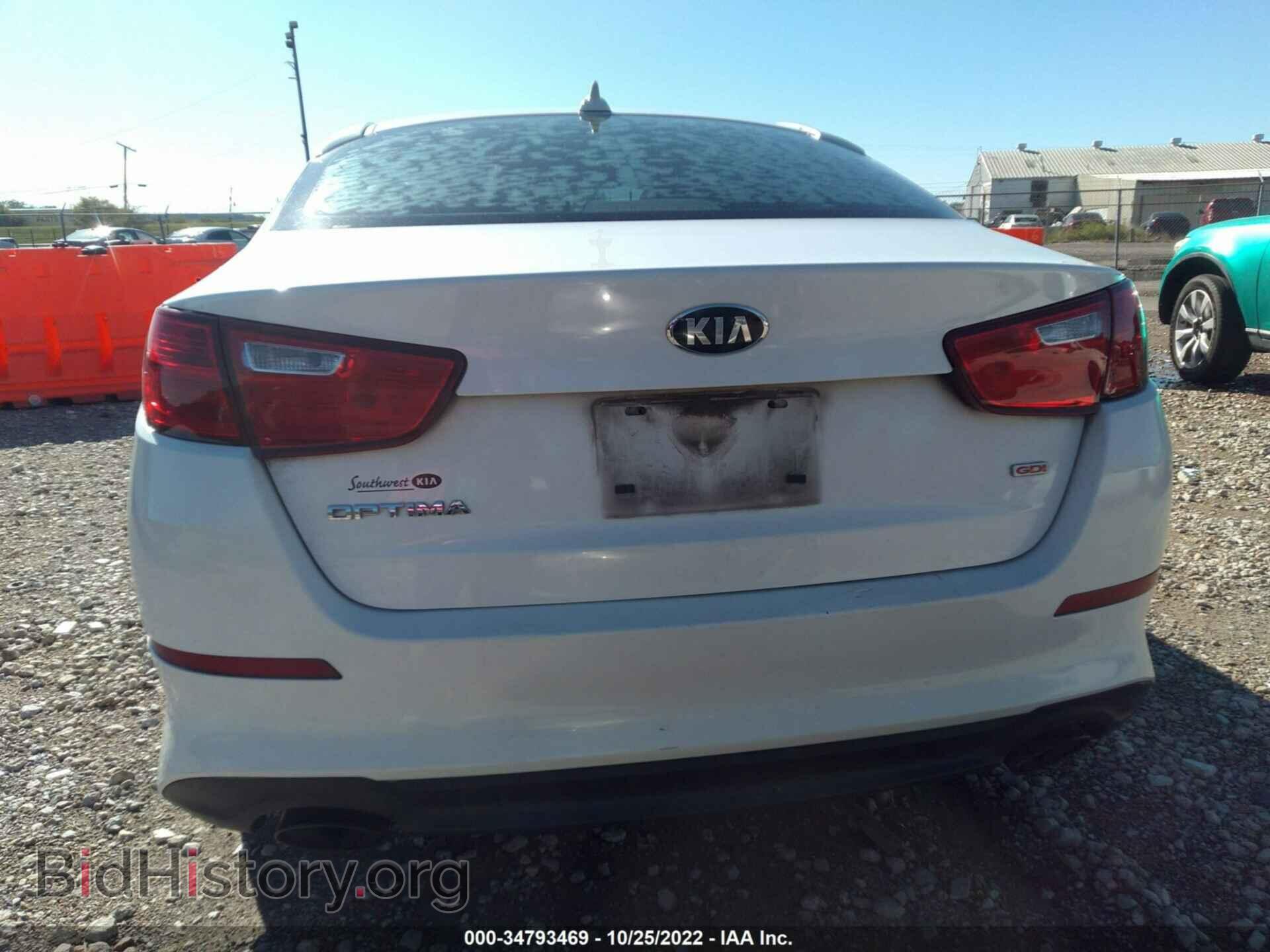 2015 KIA OPTIMA - VIN: KNAGM4A72F5579653 - Фото 6