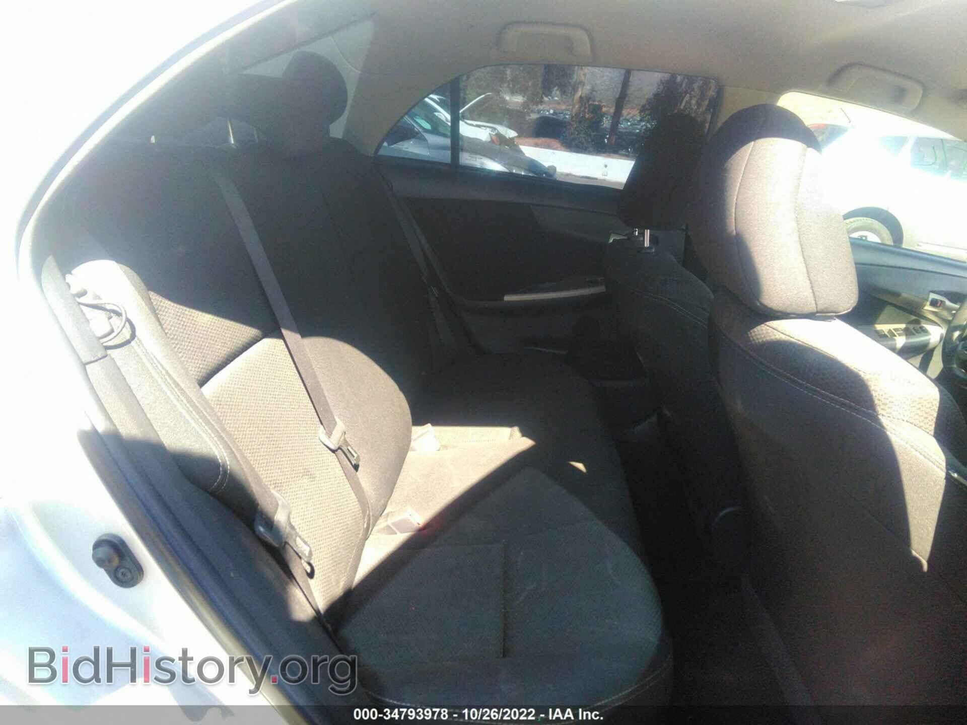 2012 TOYOTA COROLLA - VIN: 5YFBU4EE1CP010975 - Фото 8