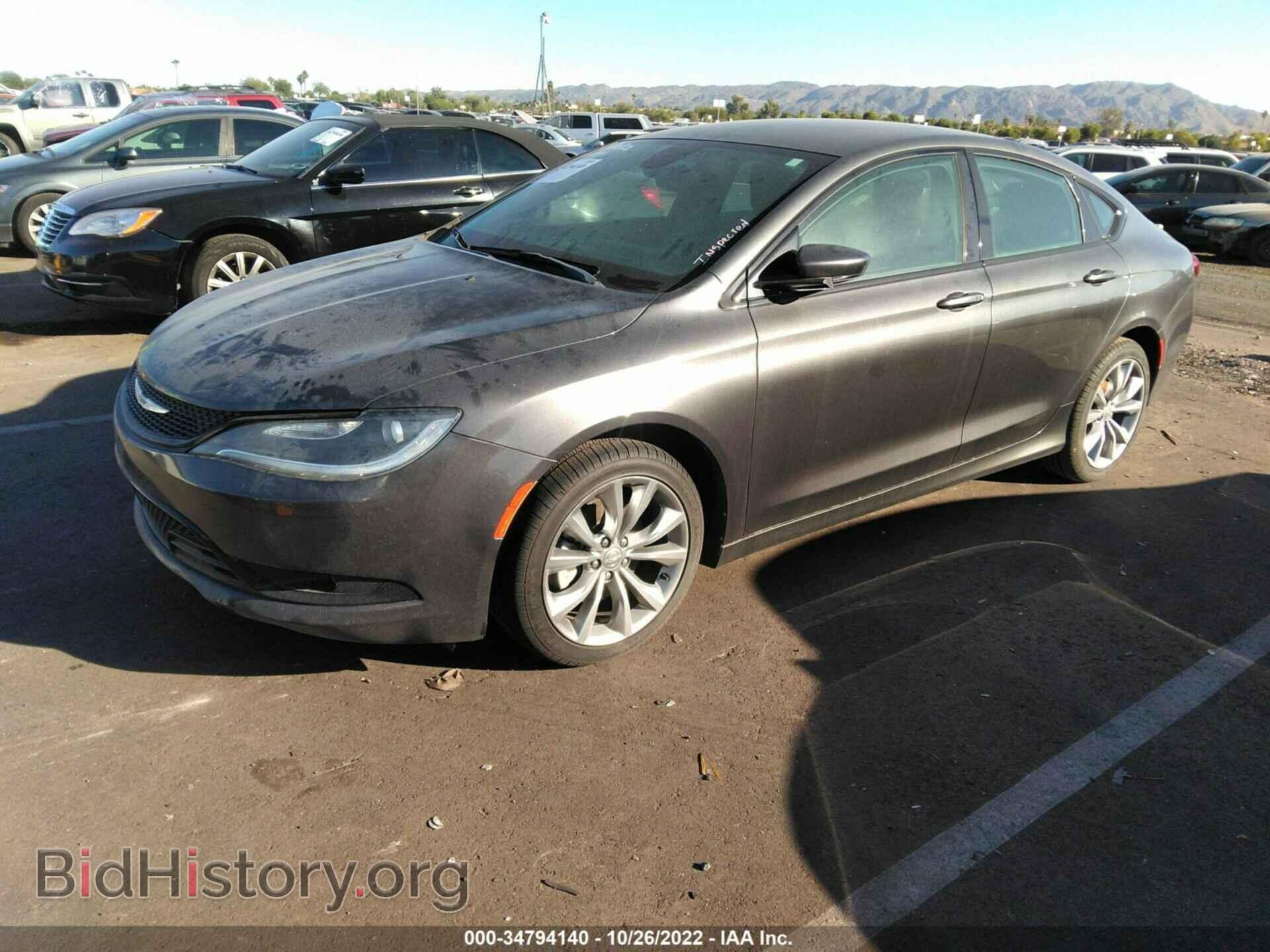 2016 CHRYSLER 200 - VIN: 1C3CCCBB9GN185803 - Фото 2