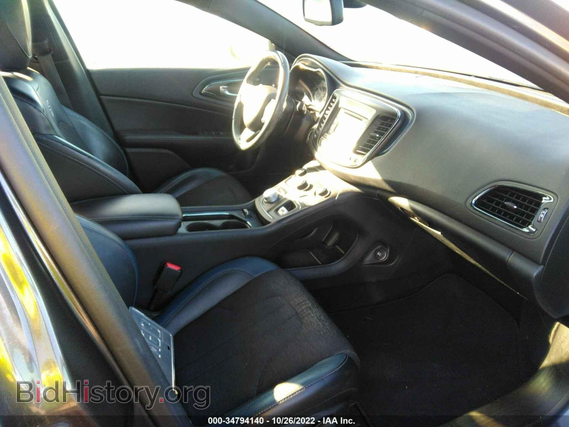 2016 CHRYSLER 200 - VIN: 1C3CCCBB9GN185803 - Фото 5
