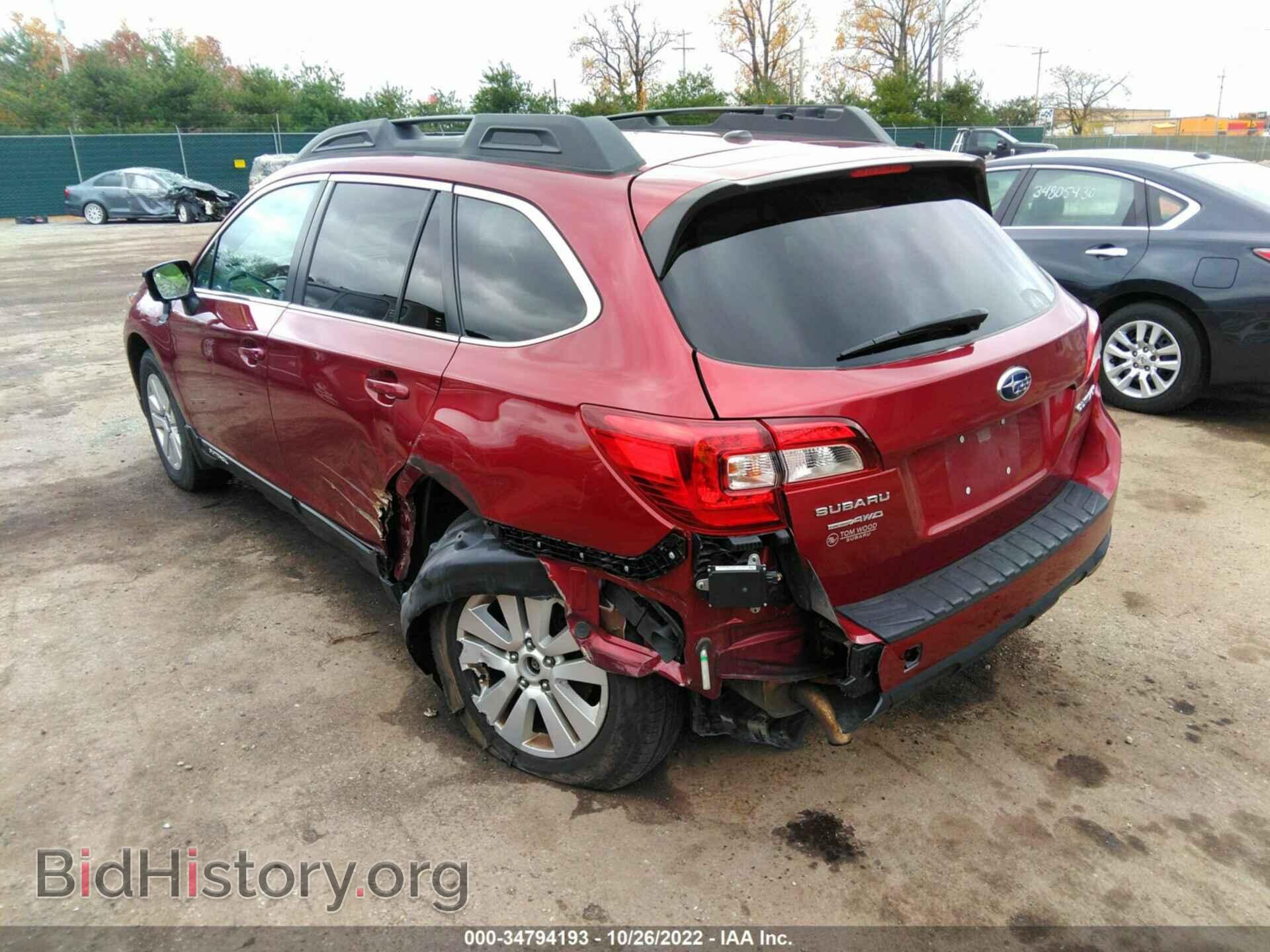 2015 SUBARU OUTBACK - VIN: 4S4BSBHC1F3291091 - Фото 6