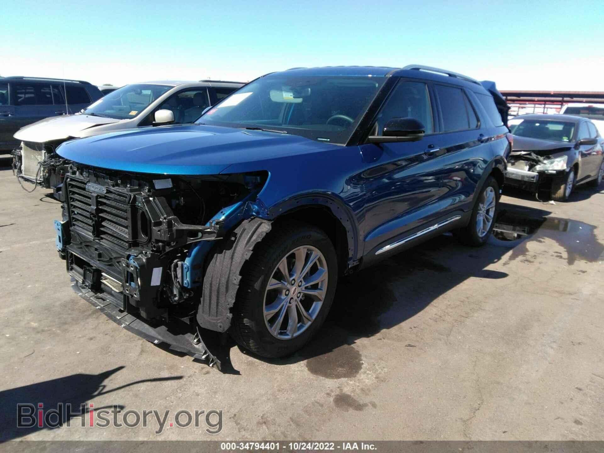 2022 FORD EXPLORER - VIN: 1FMSK7FH9NGA90185 - Фото 2