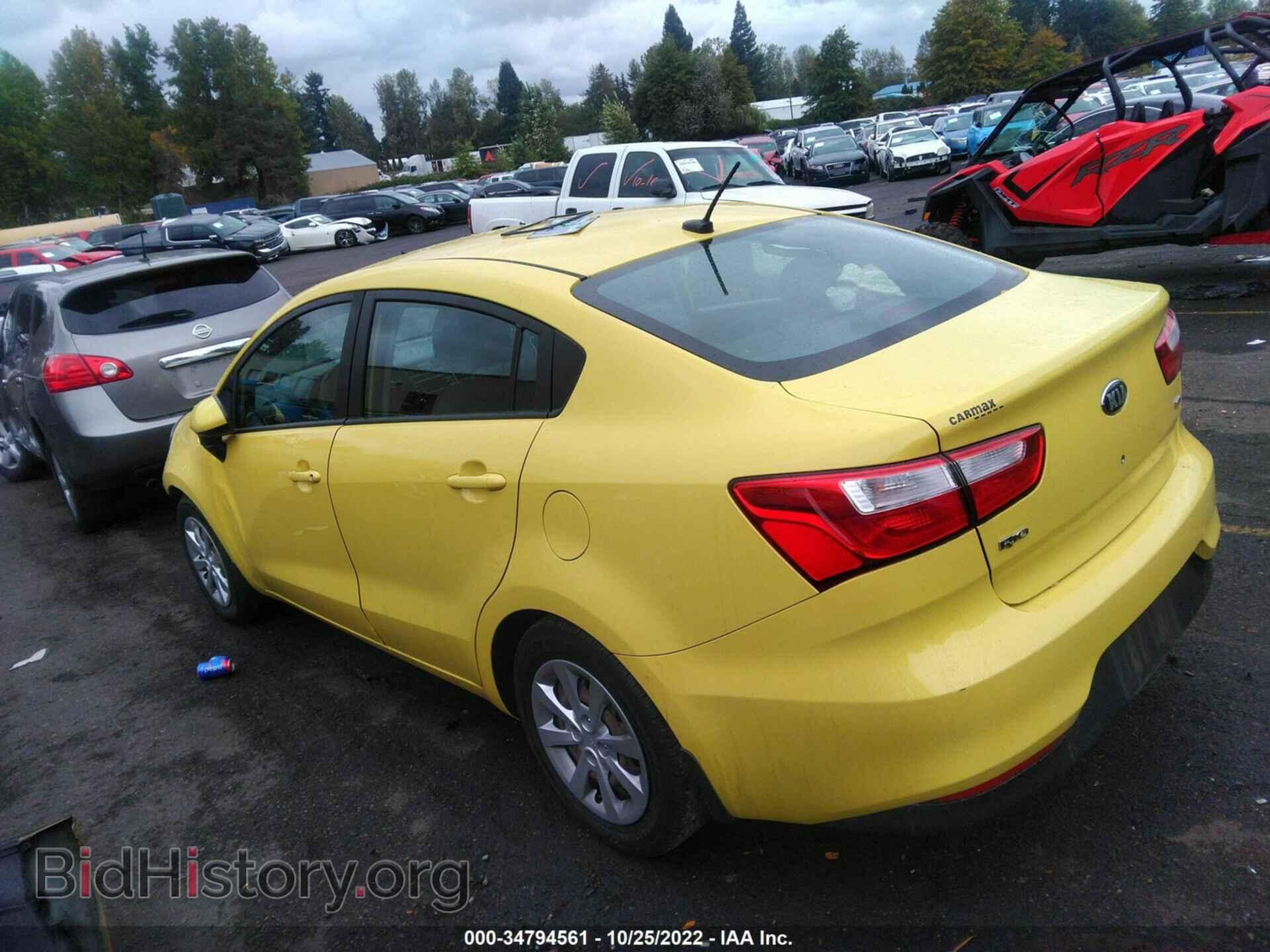 2016 KIA RIO - VIN: KNADM4A39G6686355 - Фото 3