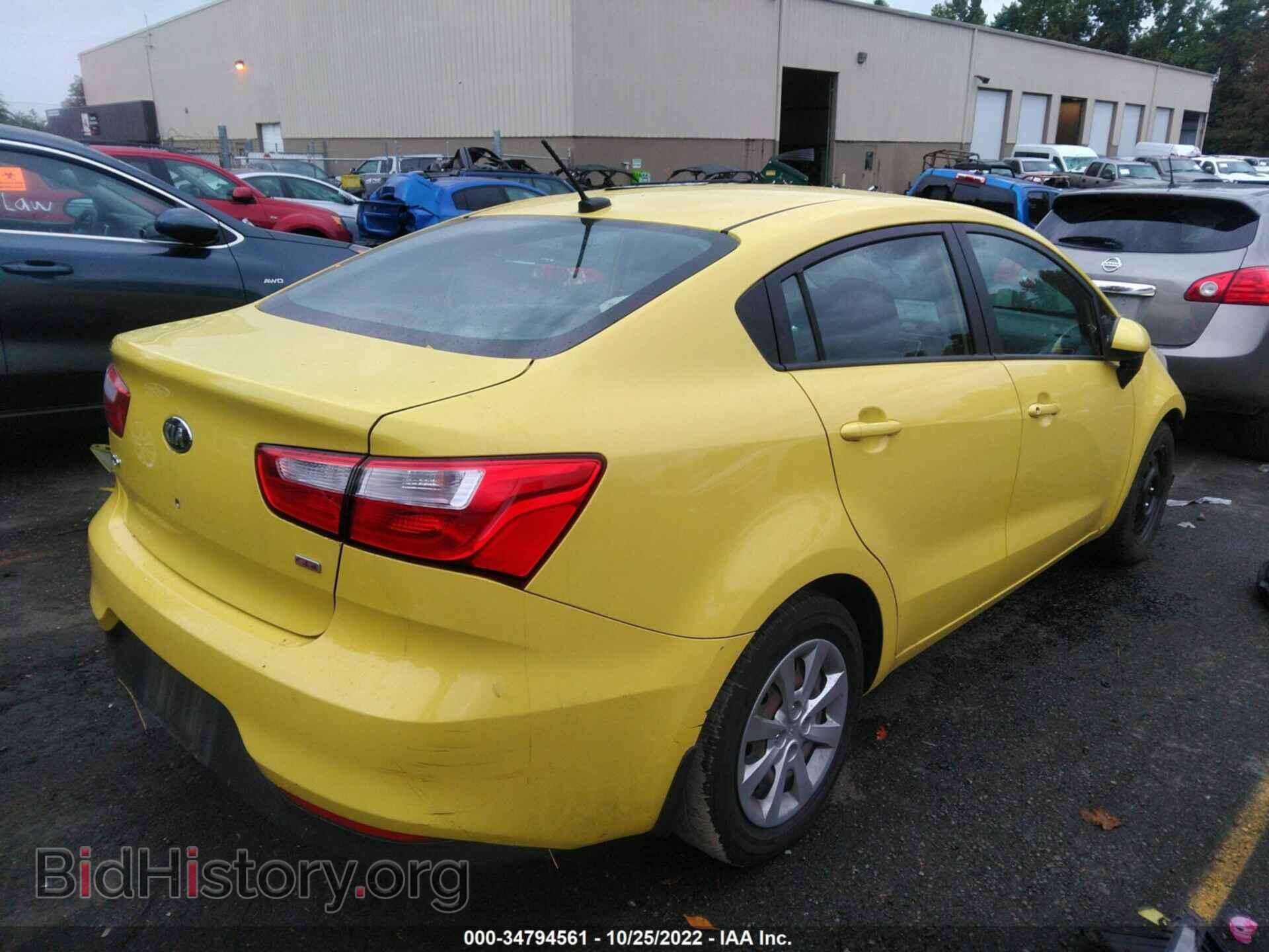 2016 KIA RIO - VIN: KNADM4A39G6686355 - Фото 4