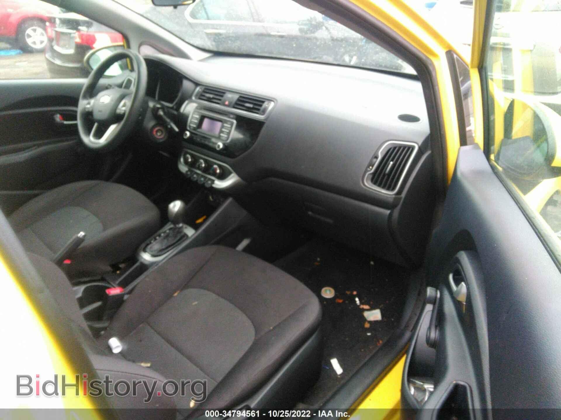 2016 KIA RIO - VIN: KNADM4A39G6686355 - Фото 5