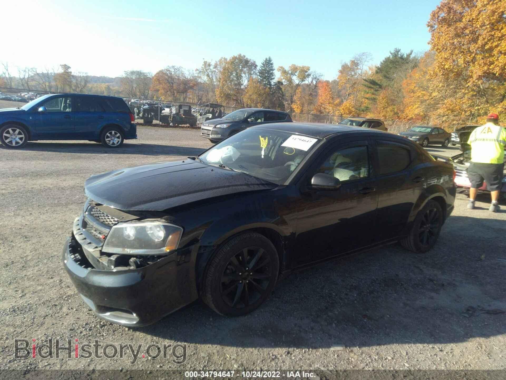 2013 DODGE AVENGER - VIN: 1C3CDZCB7DN633725 - Фото 2