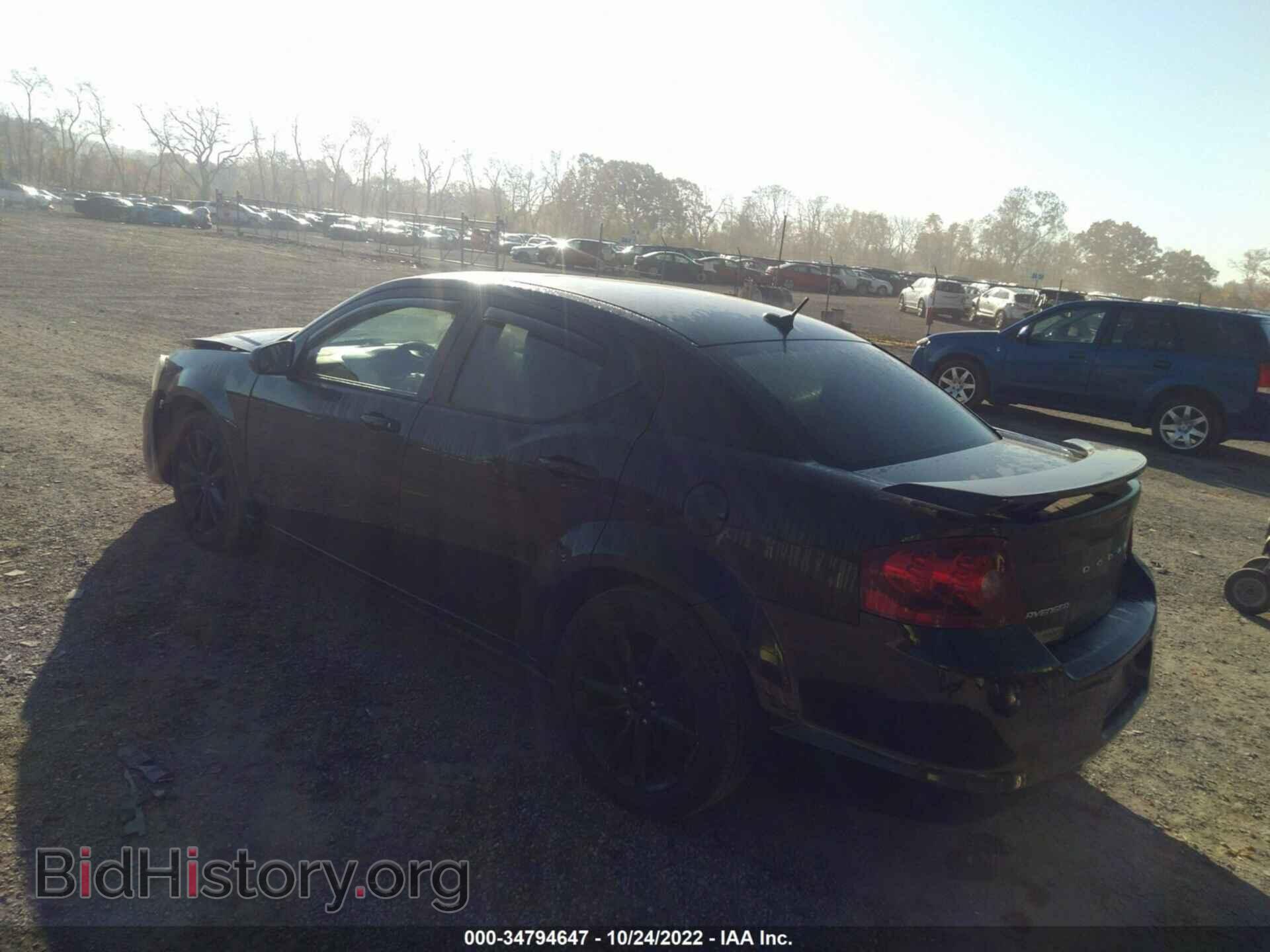2013 DODGE AVENGER - VIN: 1C3CDZCB7DN633725 - Фото 3