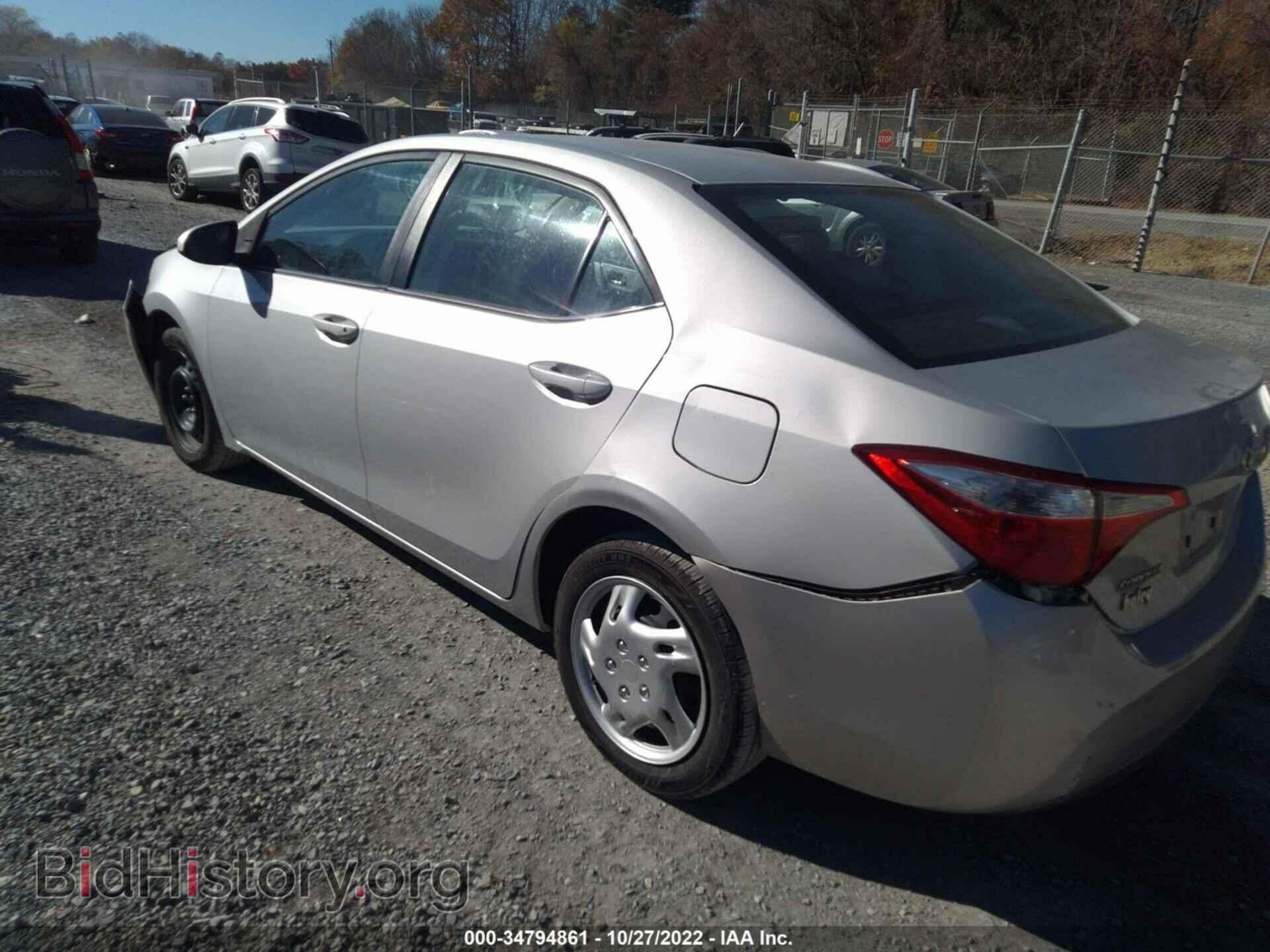 2014 TOYOTA COROLLA - VIN: 2T1BURHE5EC044610 - Фото 3