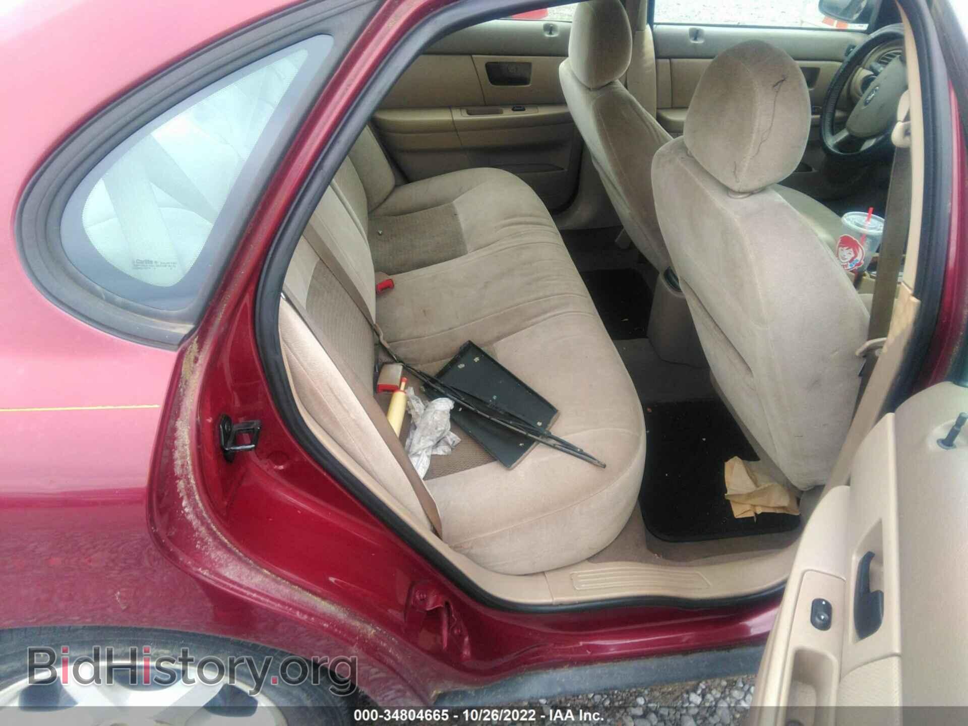2006 FORD TAURUS - VIN: 1FAFP56U26A129797 - Фото 8