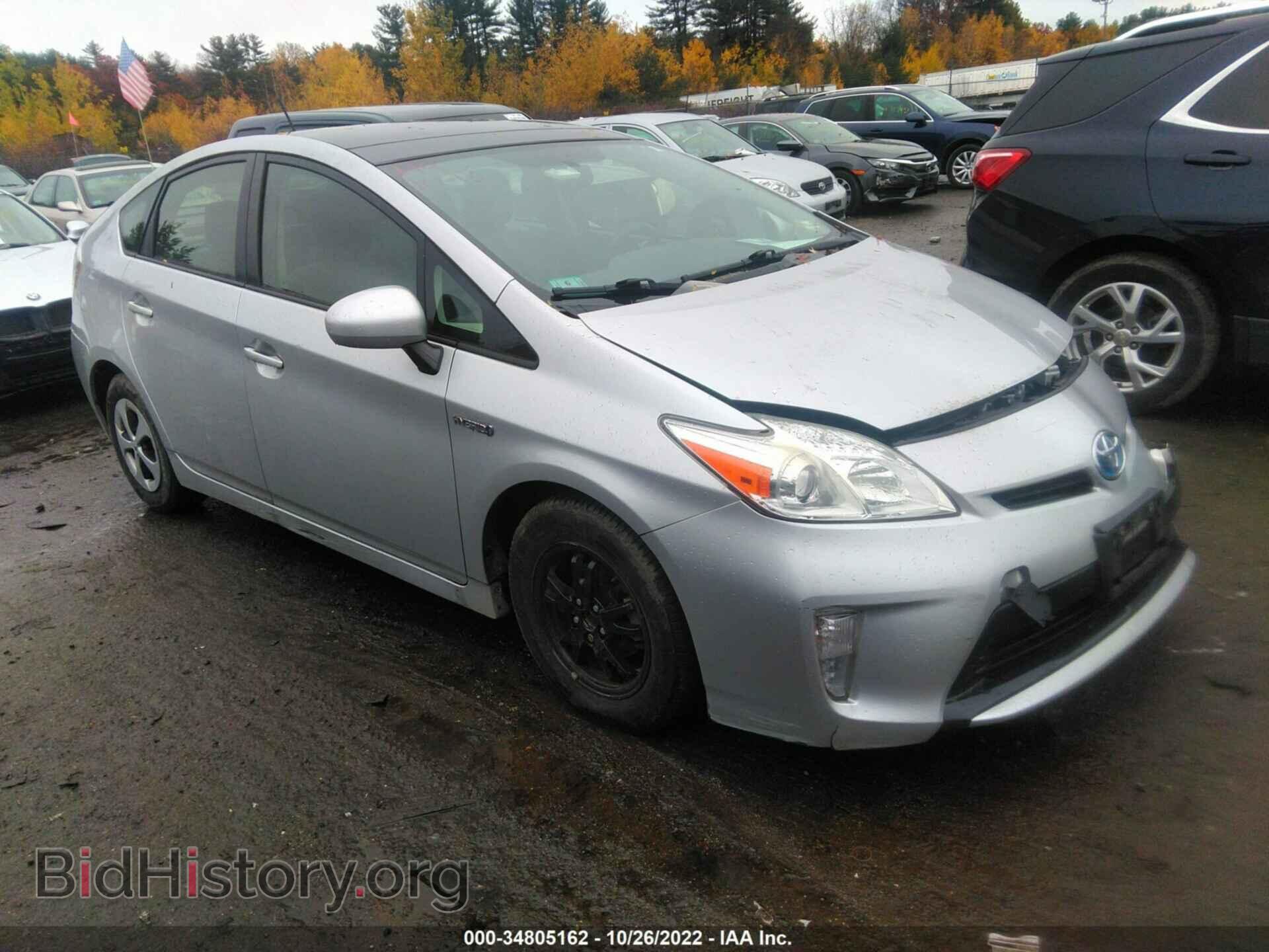 Photo JTDKN3DU0E1781452 - TOYOTA PRIUS 2014