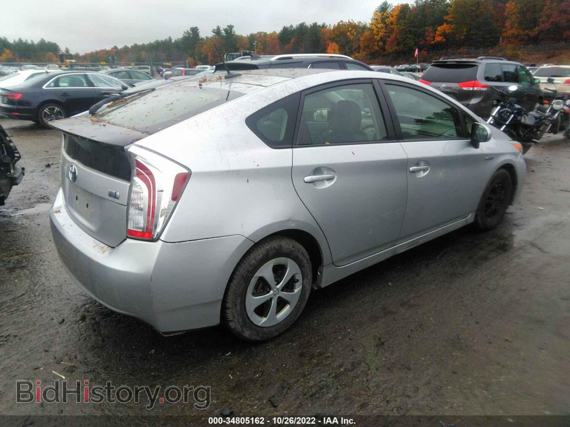 2014 TOYOTA PRIUS - VIN: JTDKN3DU0E1781452 - Фото 4