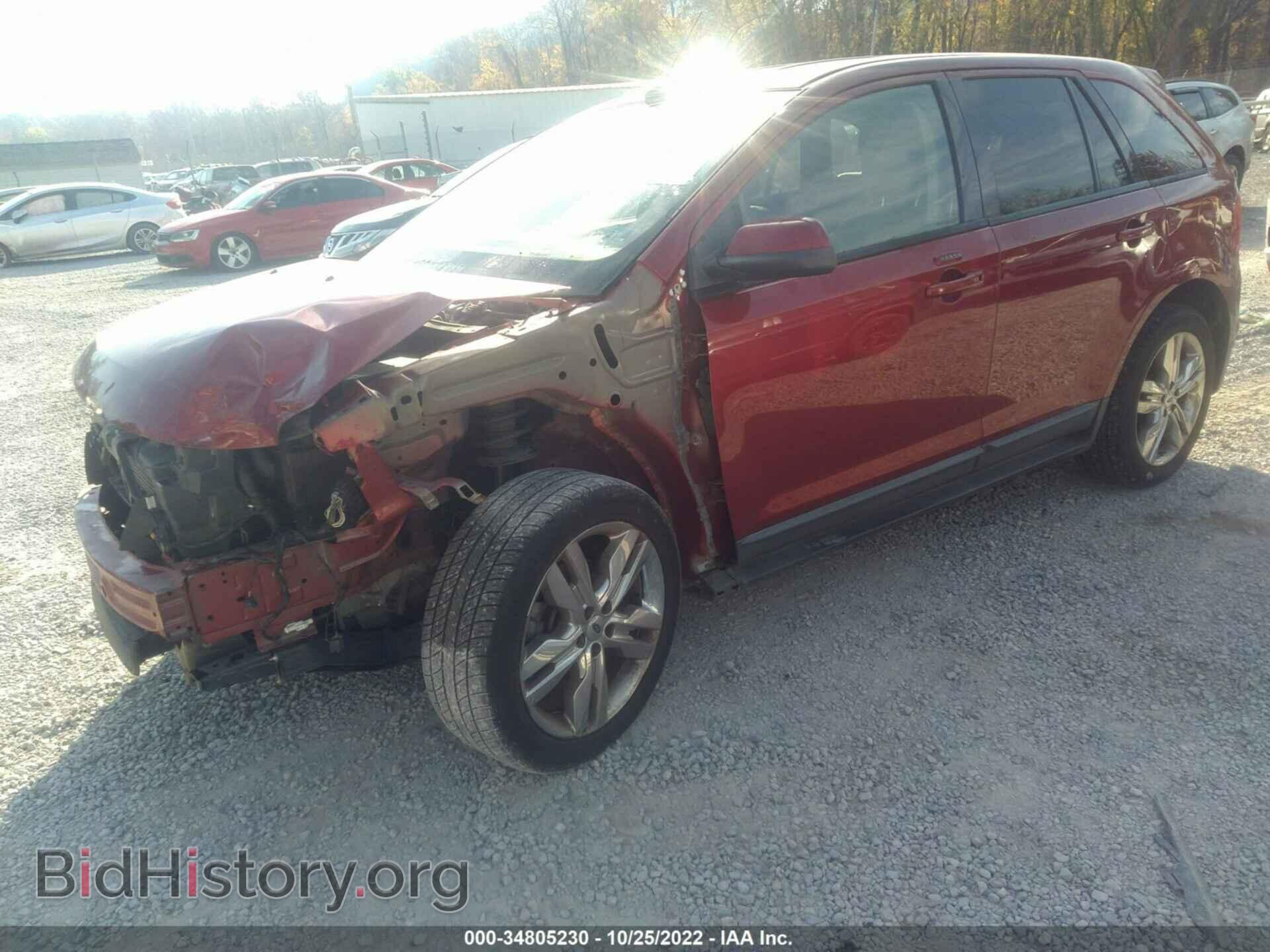 2014 FORD EDGE - VIN: 2FMDK3J99EBB81174 - Photo 2