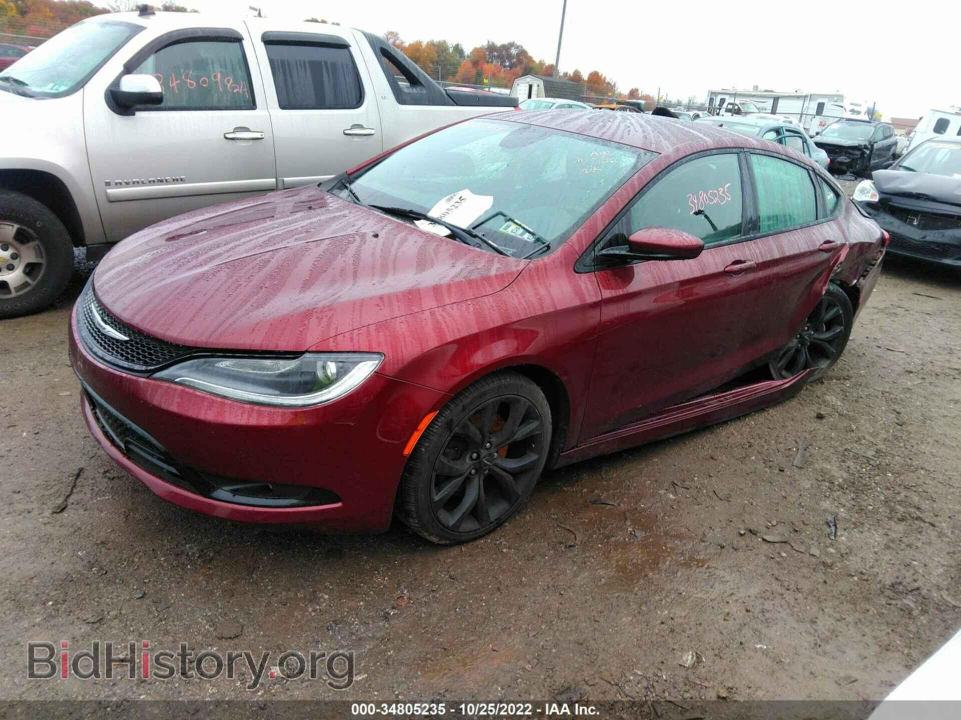 2016 CHRYSLER 200 - VIN: 1C3CCCBB8GN100532 - Фото 2