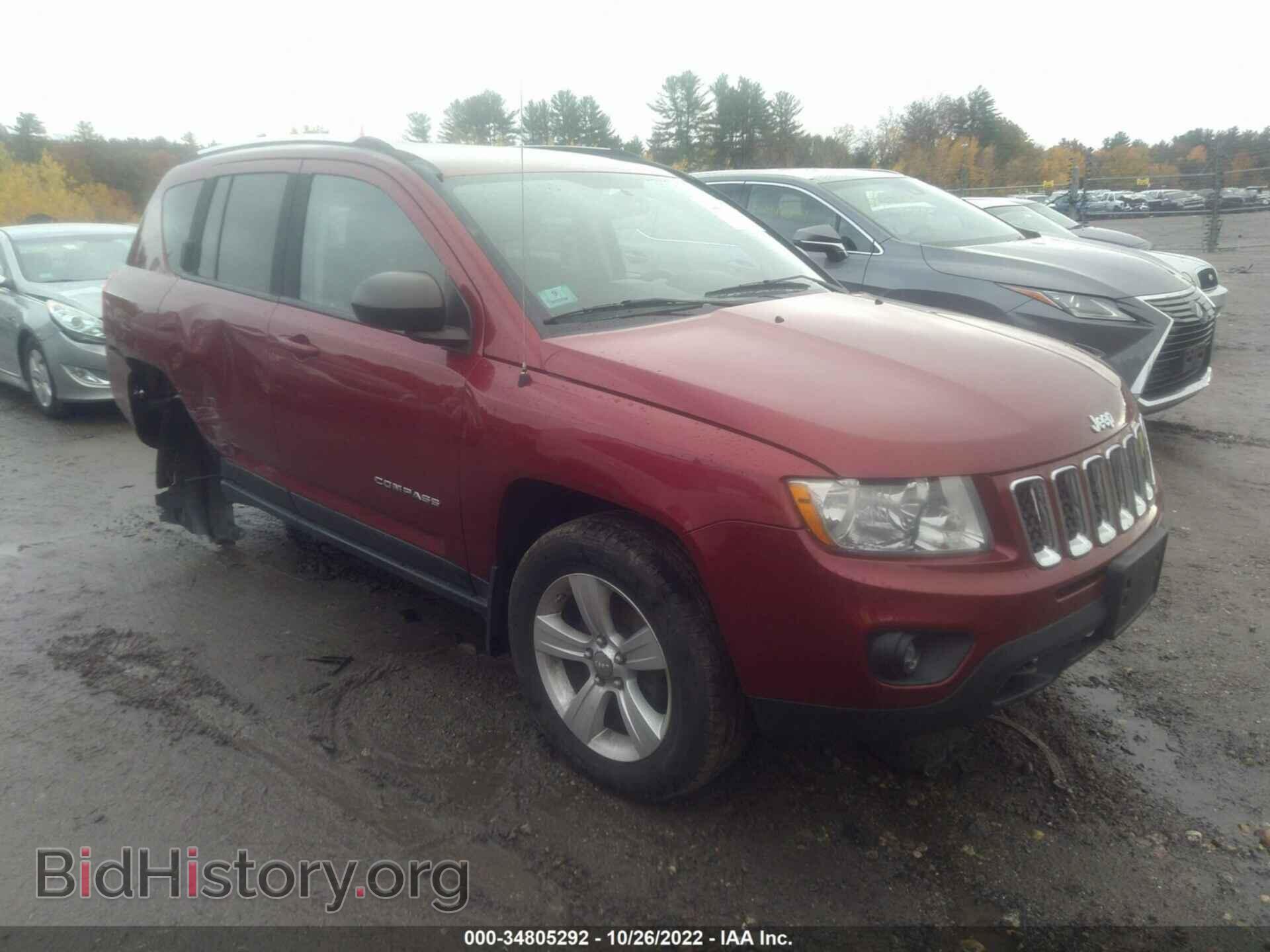 Фотография 1C4NJDBB6CD537929 - JEEP COMPASS 2012