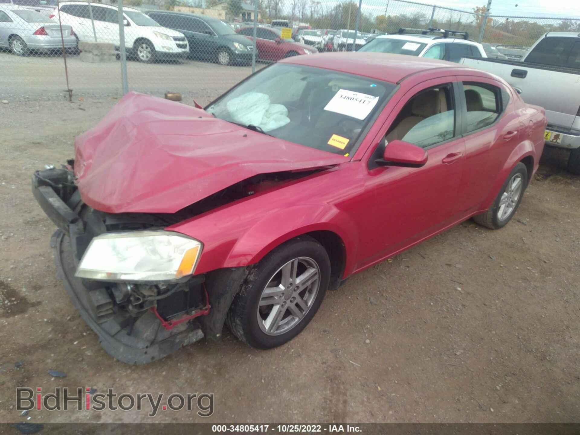 2011 DODGE AVENGER - VIN: 1B3BD1FB2BN508859 - Фото 2