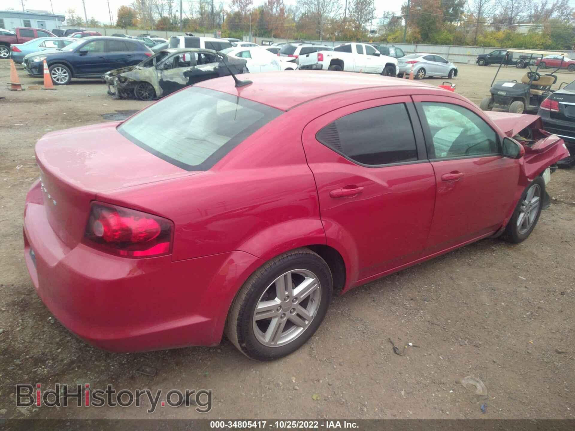 2011 DODGE AVENGER - VIN: 1B3BD1FB2BN508859 - Фото 4