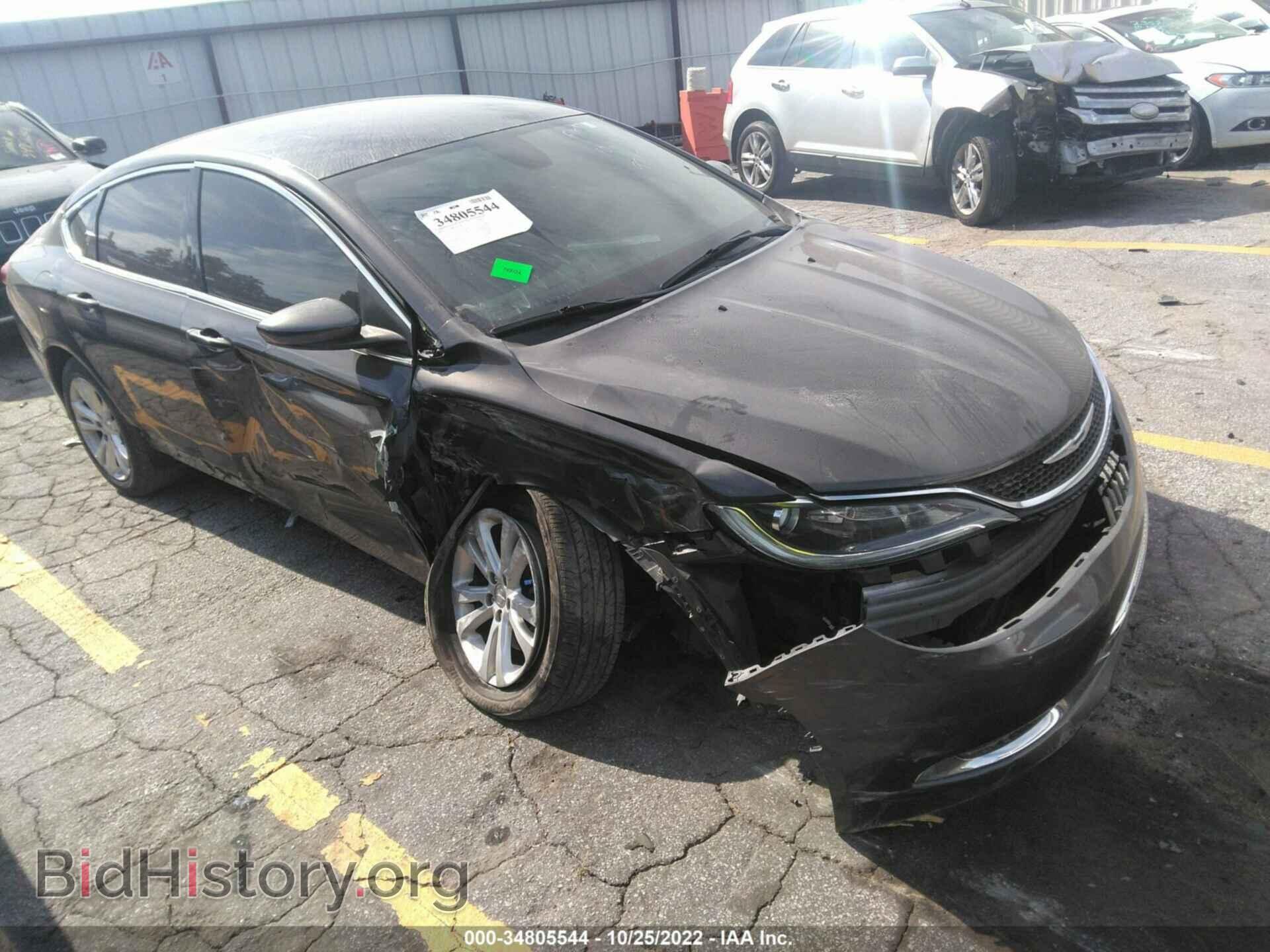 Фотография 1C3CCCABXGN169319 - CHRYSLER 200 2016
