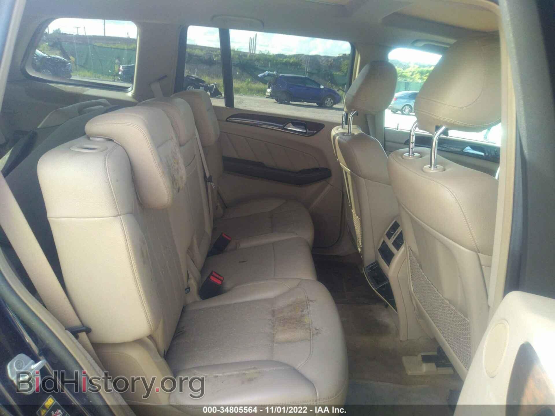 2015 MERCEDES-BENZ GL-CLASS - VIN: 4JGDF6EE2FA453221 - Фото 8