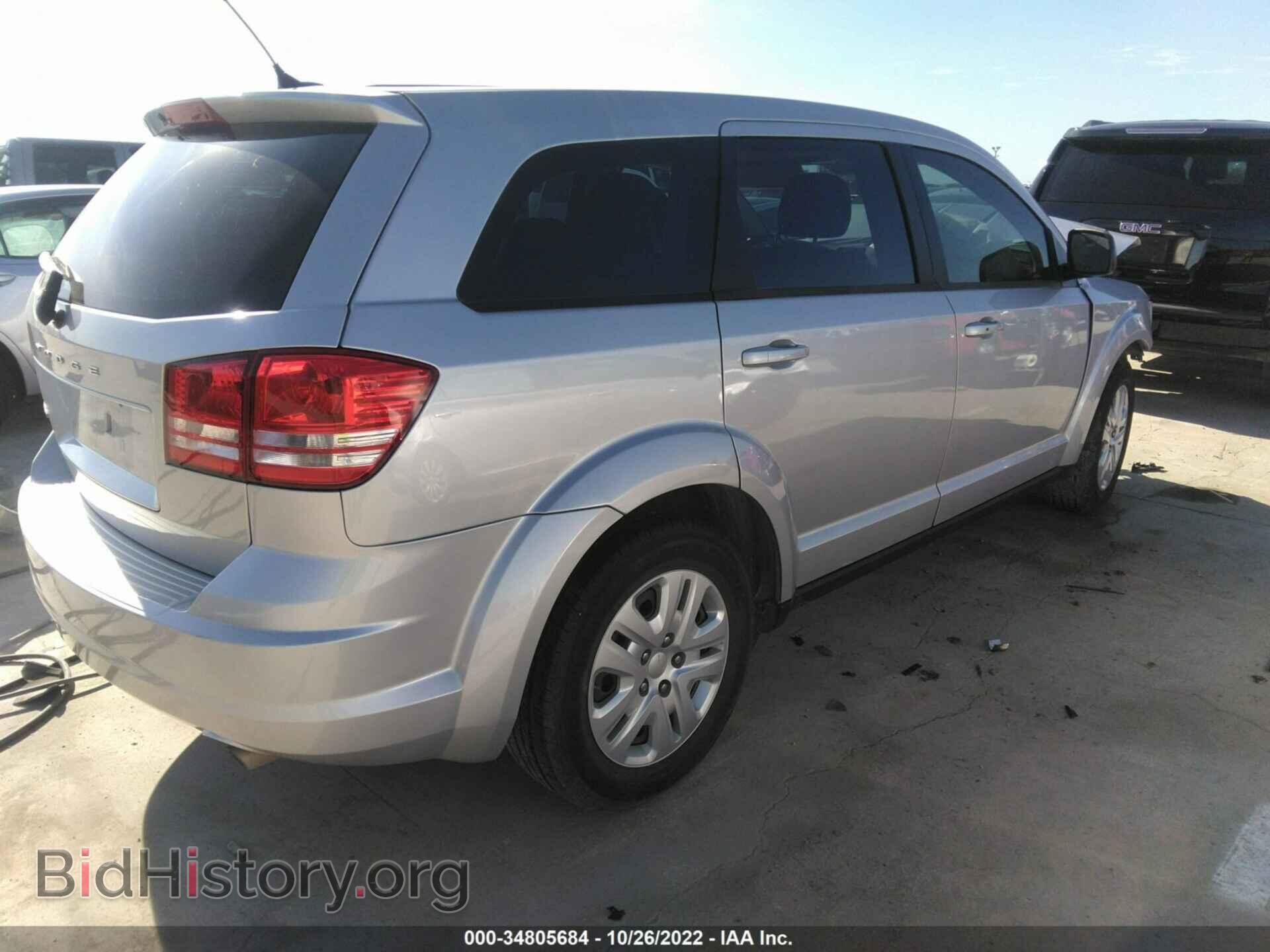 2014 DODGE JOURNEY - VIN: 3C4PDCAB2ET277294 - Фото 4