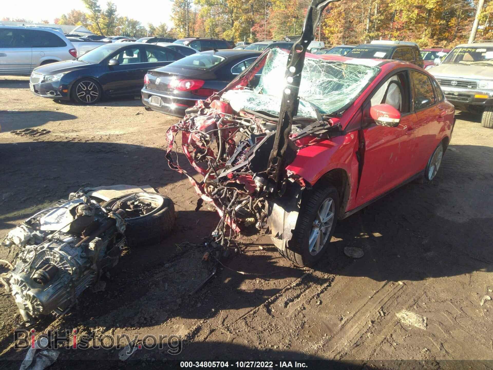 2016 FORD FOCUS - VIN: 1FADP3F23GL296816 - Фото 2