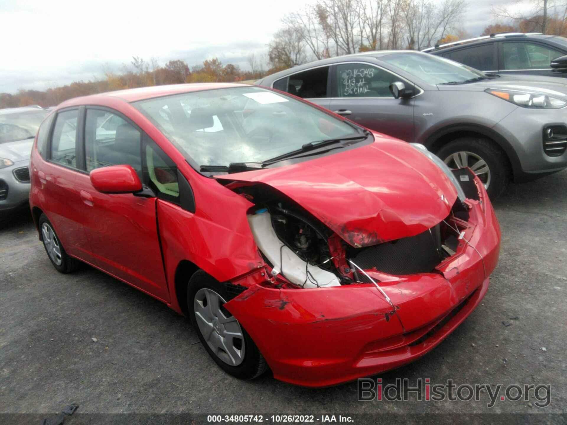 Photo JHMGE8H38CS004043 - HONDA FIT 2012