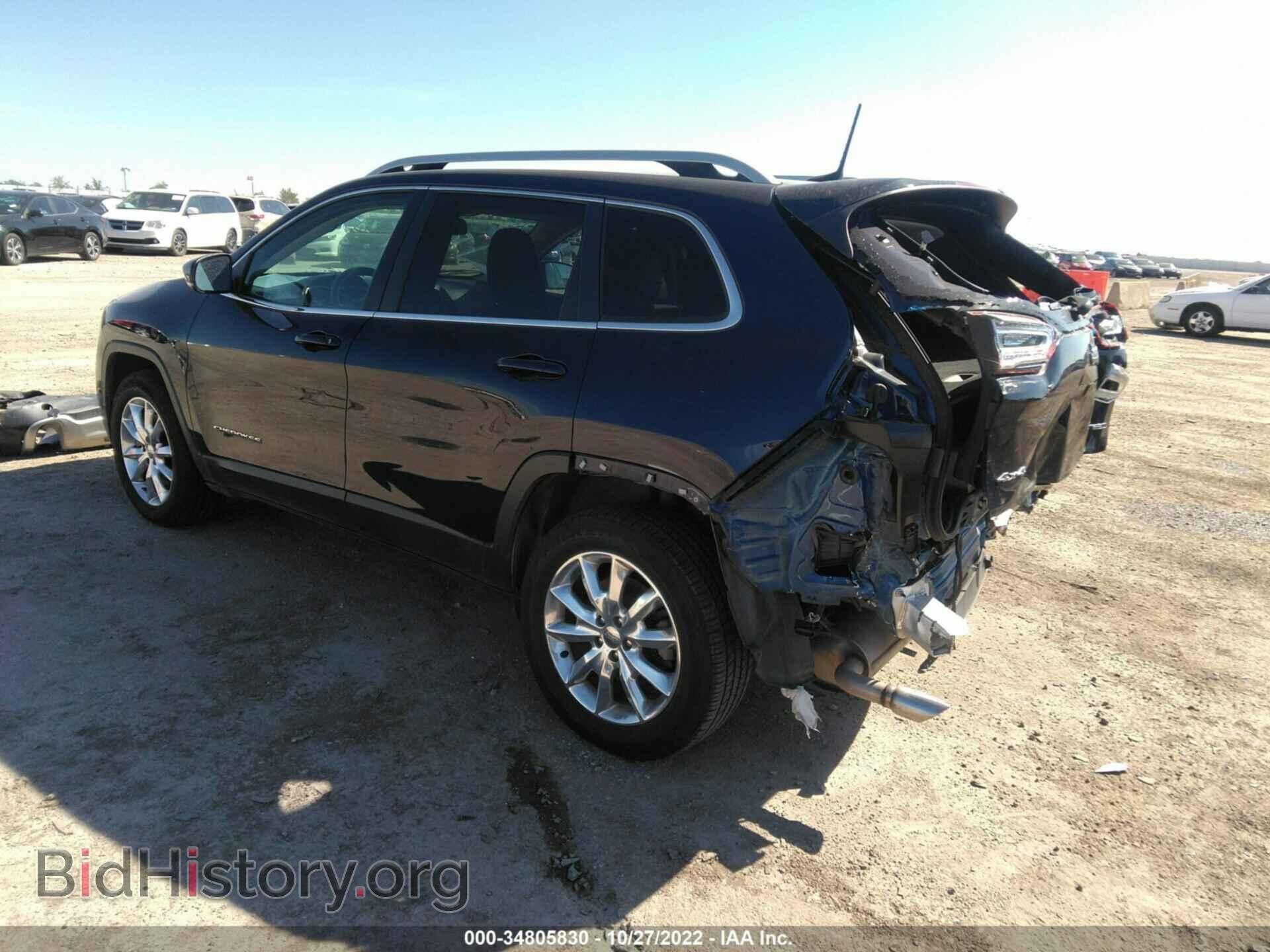 2016 JEEP CHEROKEE - VIN: 1C4PJMDB2GW357072 - Фото 3