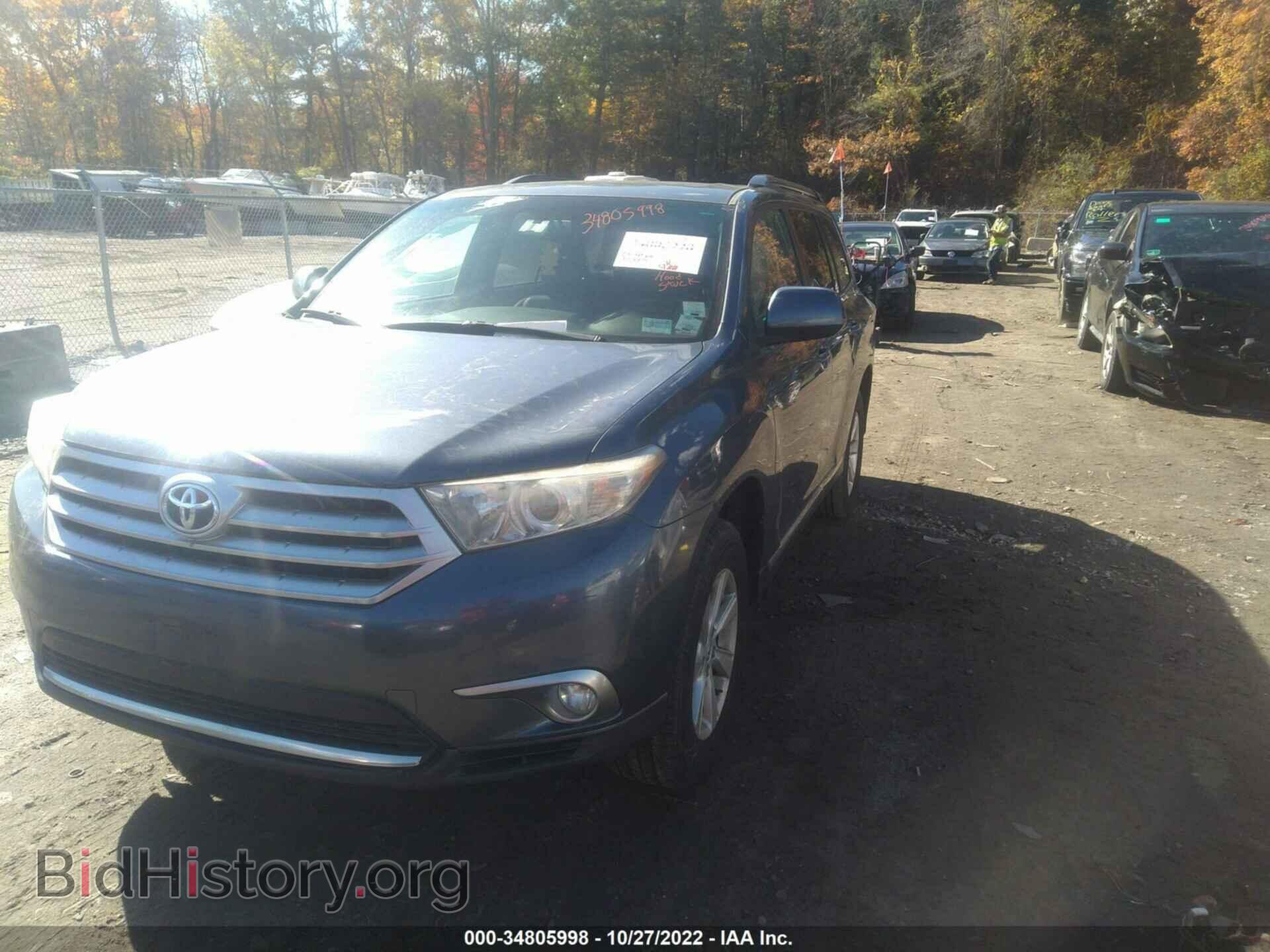 2011 TOYOTA HIGHLANDER - VIN: 5TDBK3EH8BS061096 - Фото 2