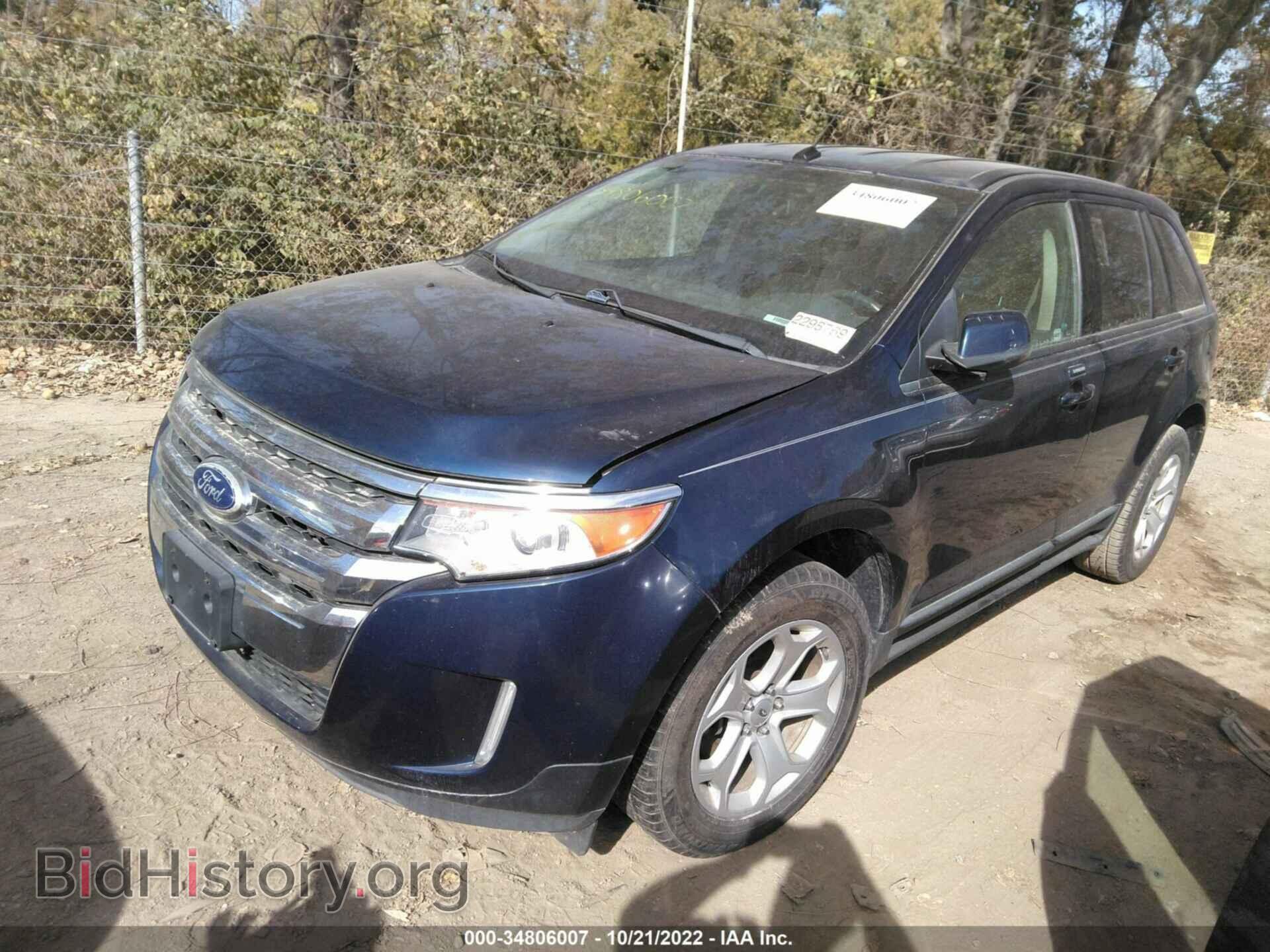 2012 FORD EDGE - VIN: 2FMDK3J92CBA51881 - Фото 2