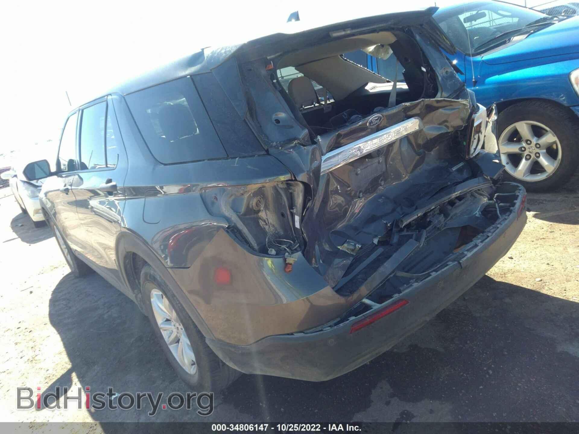 2020 FORD EXPLORER - VIN: 1FMSK7BH0LGC28103 - Фото 3