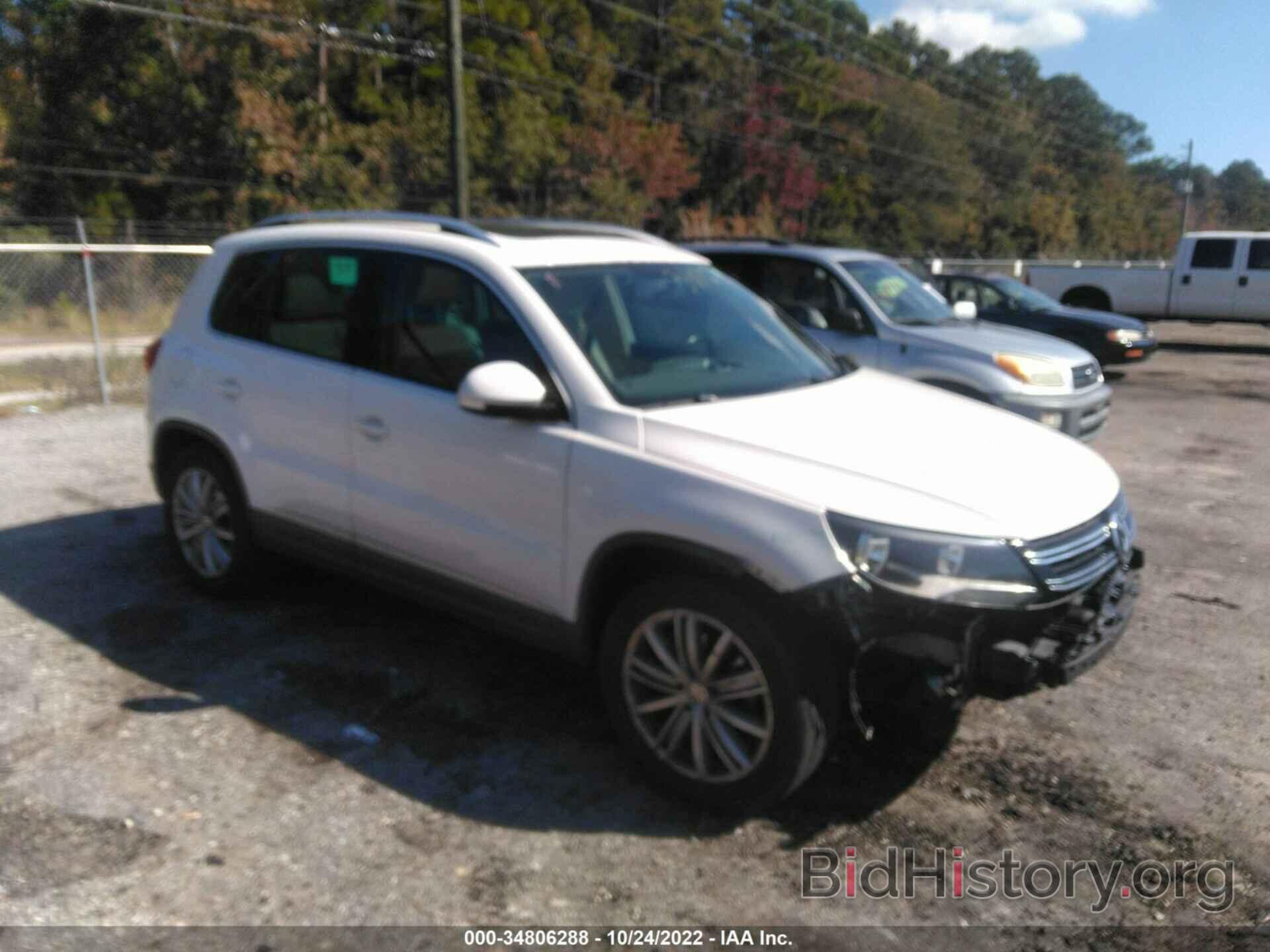 Photo WVGAV7AXXCW539314 - VOLKSWAGEN TIGUAN 2012