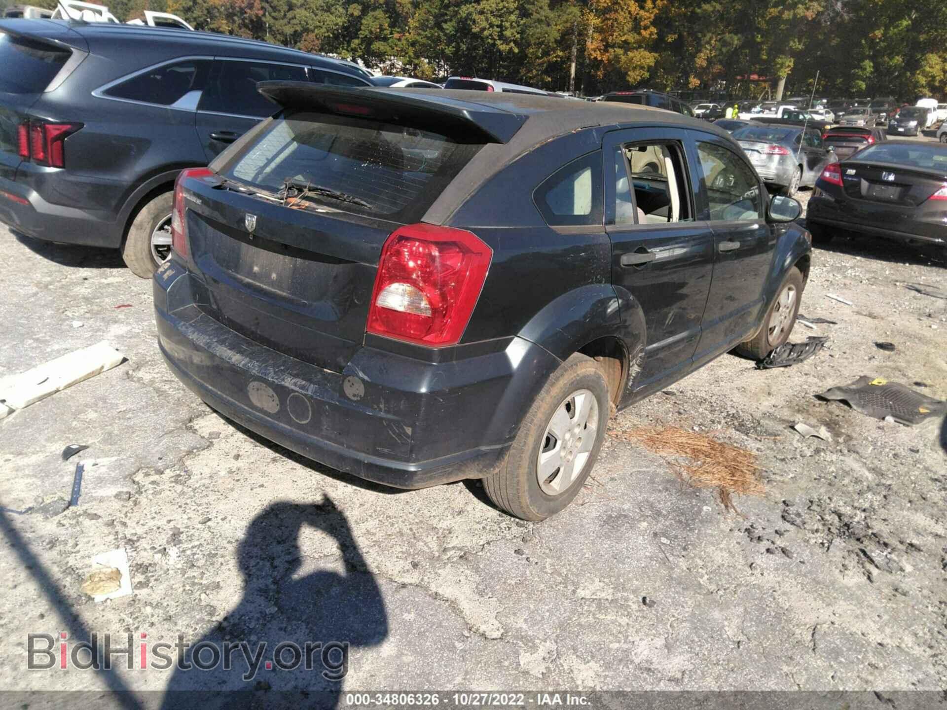 2007 DODGE CALIBER - VIN: 1B3HB28B27D111717 - Photo 4