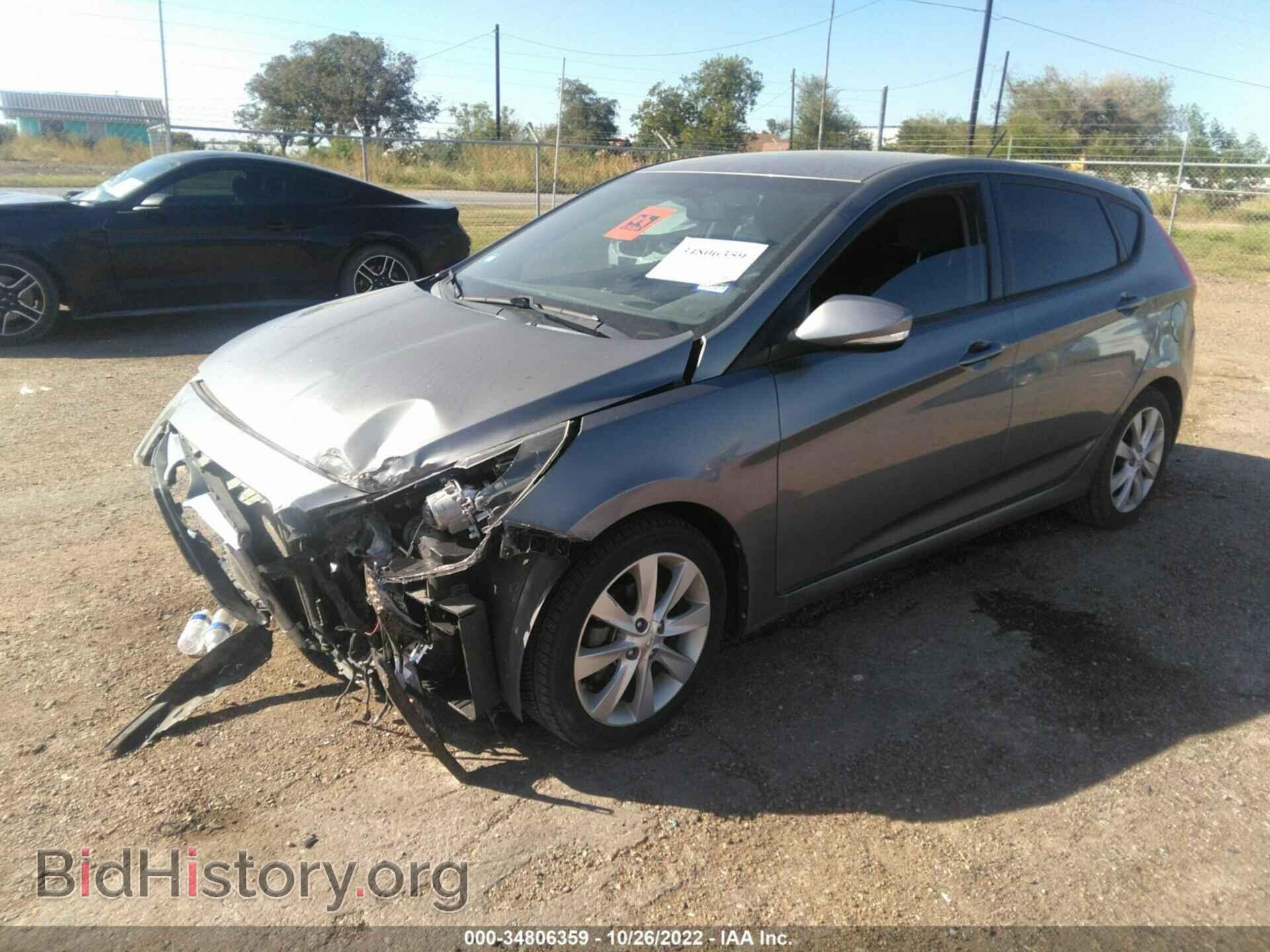 2014 HYUNDAI ACCENT - VIN: KMHCU5AE7EU175303 - Фото 2