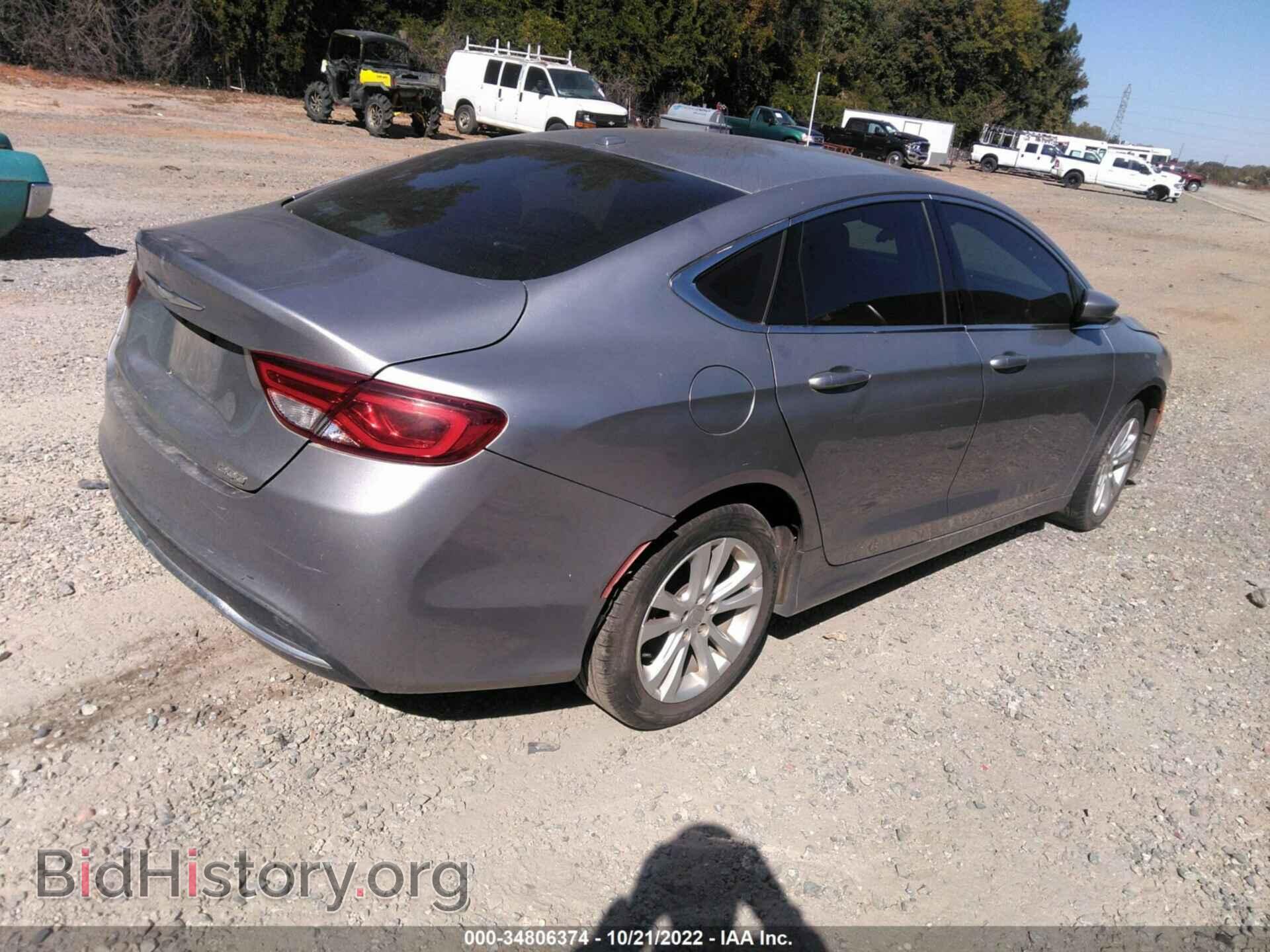 2015 CHRYSLER 200 - VIN: 1C3CCCAB5FN681262 - Фото 4