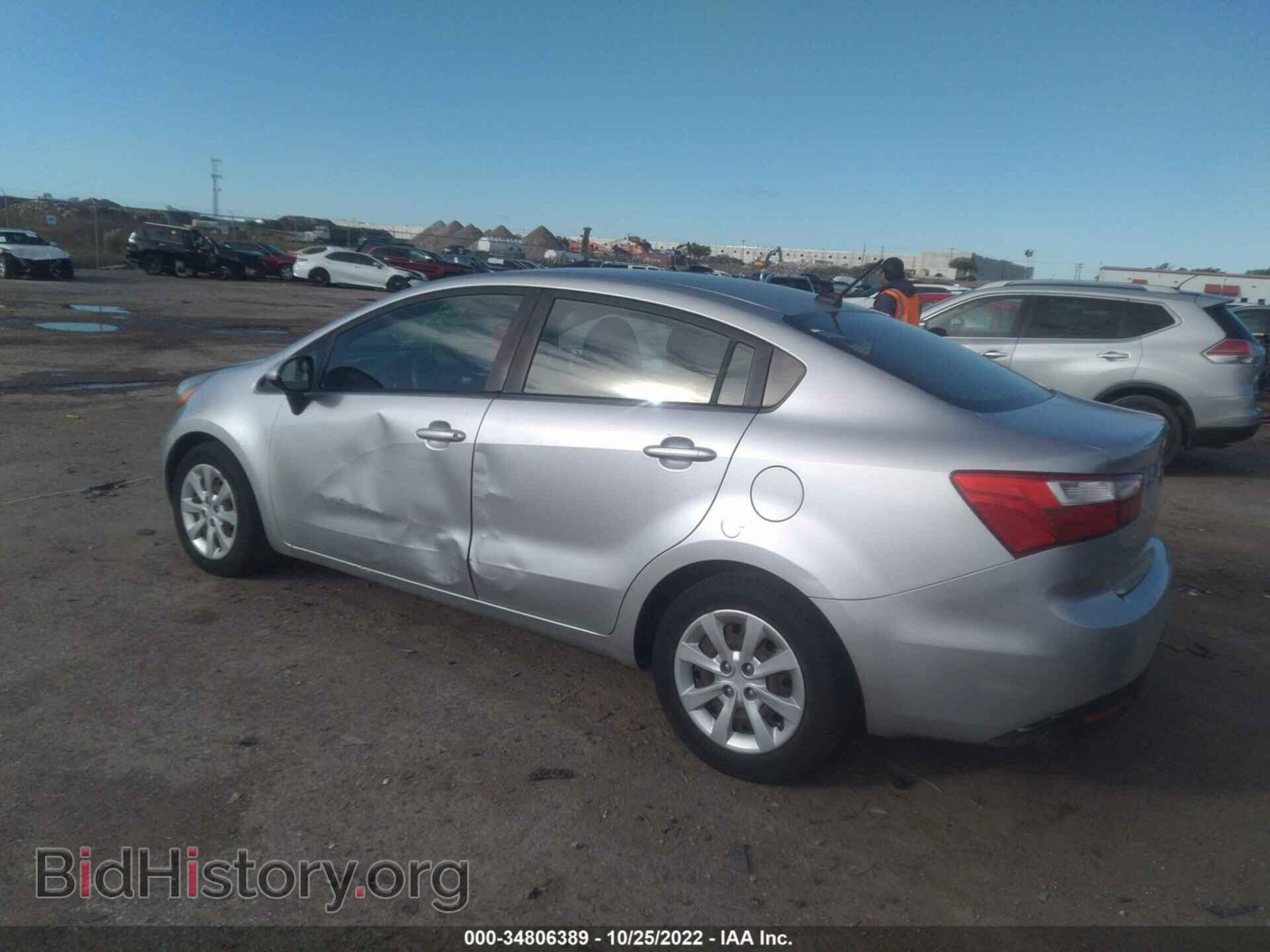 2013 KIA RIO - VIN: KNADM4A31D6134196 - Фото 3
