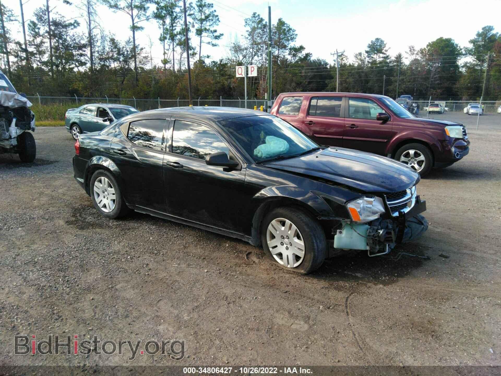 Фотография 1C3CDZAB2EN215982 - DODGE AVENGER 2014