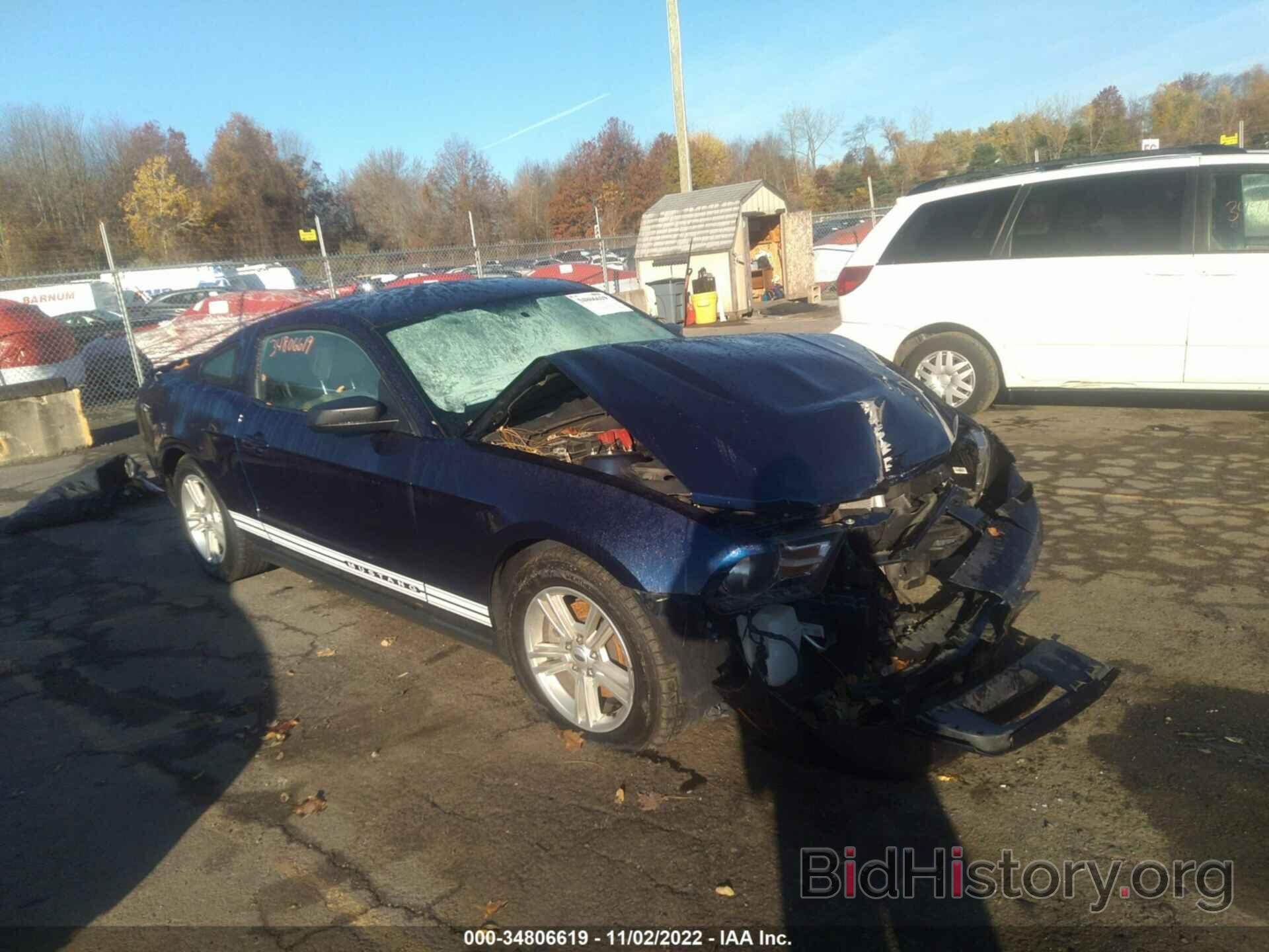 Photo 1ZVBP8AM0C5240836 - FORD MUSTANG 2012