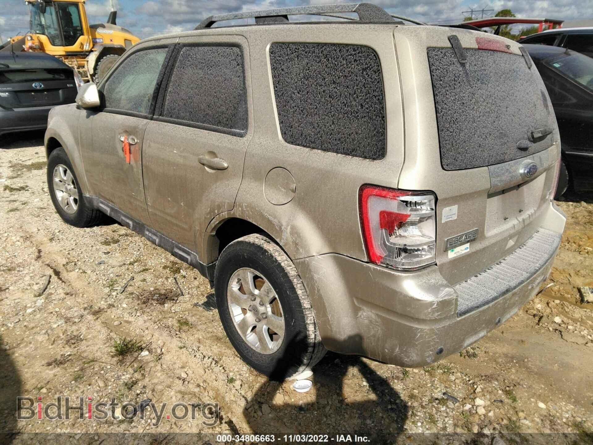 2011 FORD ESCAPE - VIN: 1FMCU0EG2BKB10140 - Фото 3