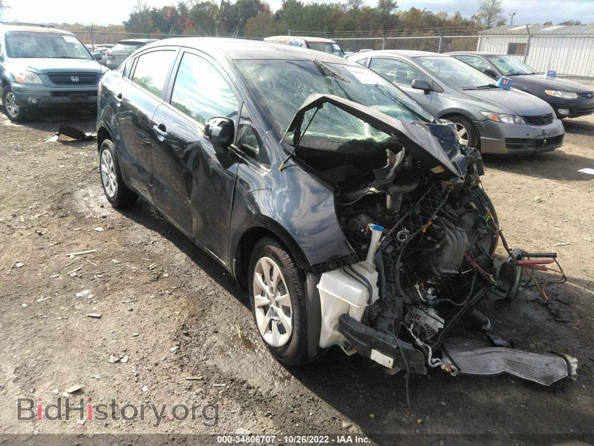 Photo KNADM4A34D6128599 - KIA RIO 2013